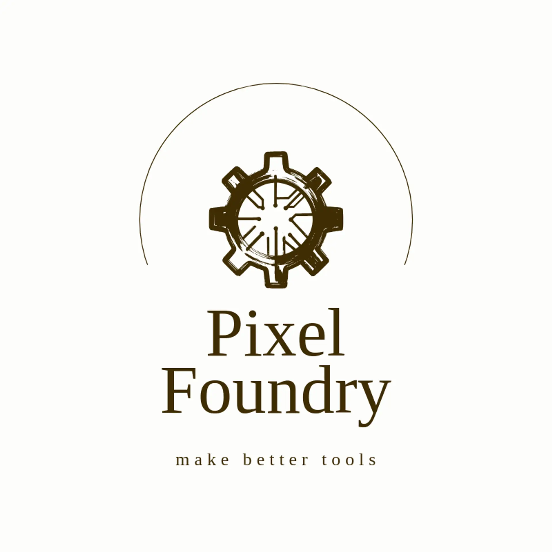 Pixel Foundry logo for software