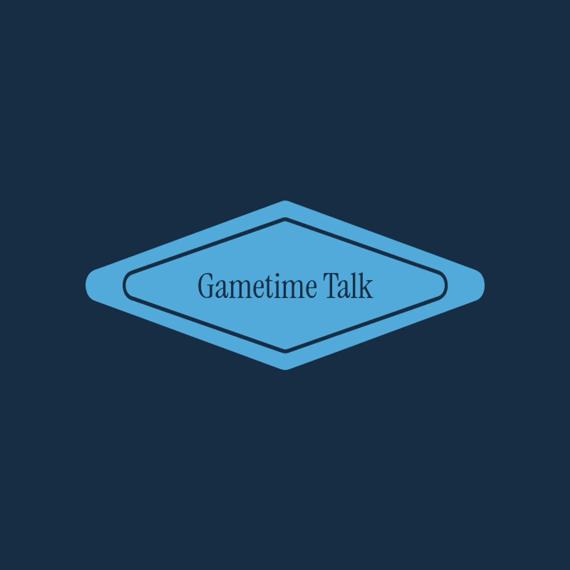 GameTime Talk logo for sports podcast