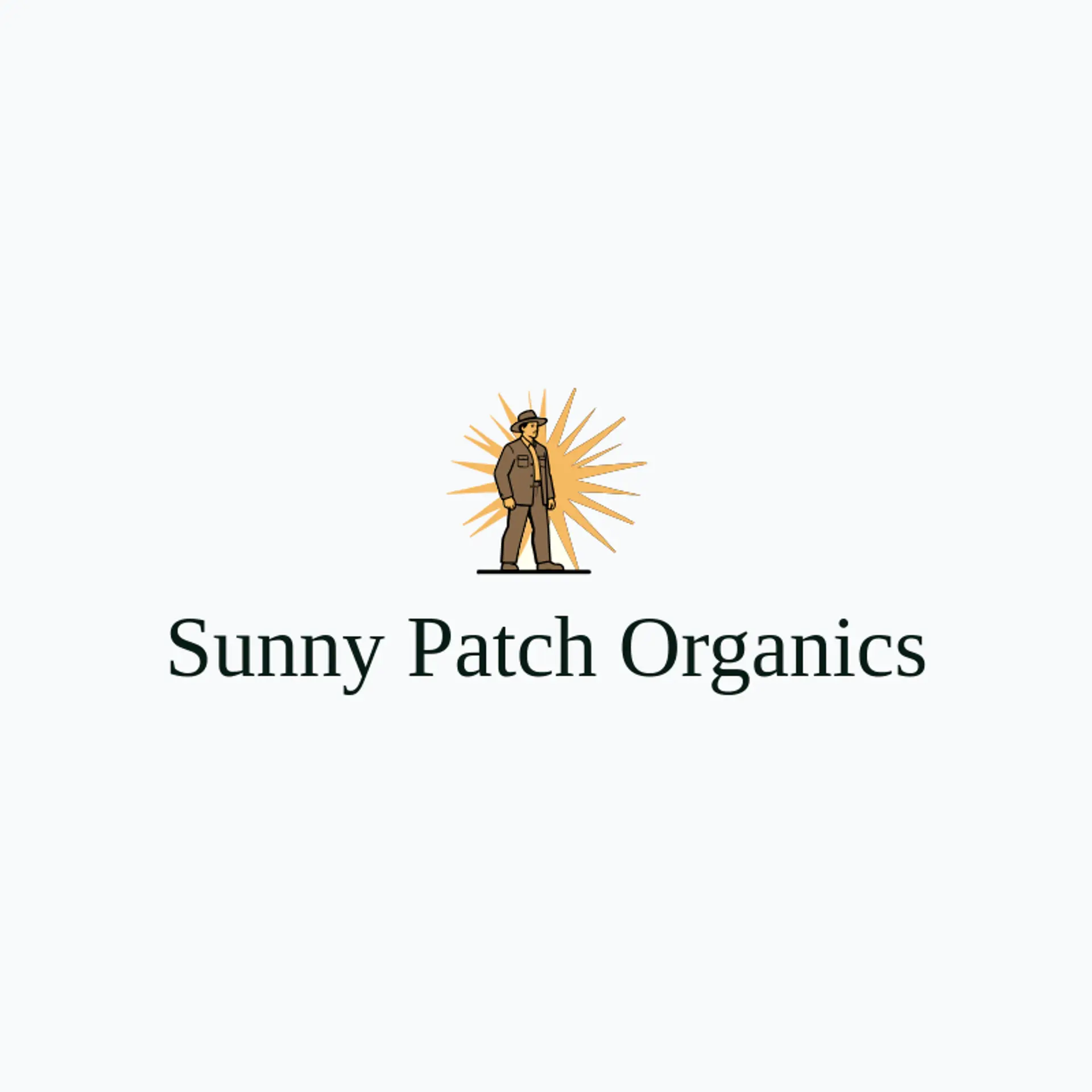 Sunny Patch Organics logo for farmer