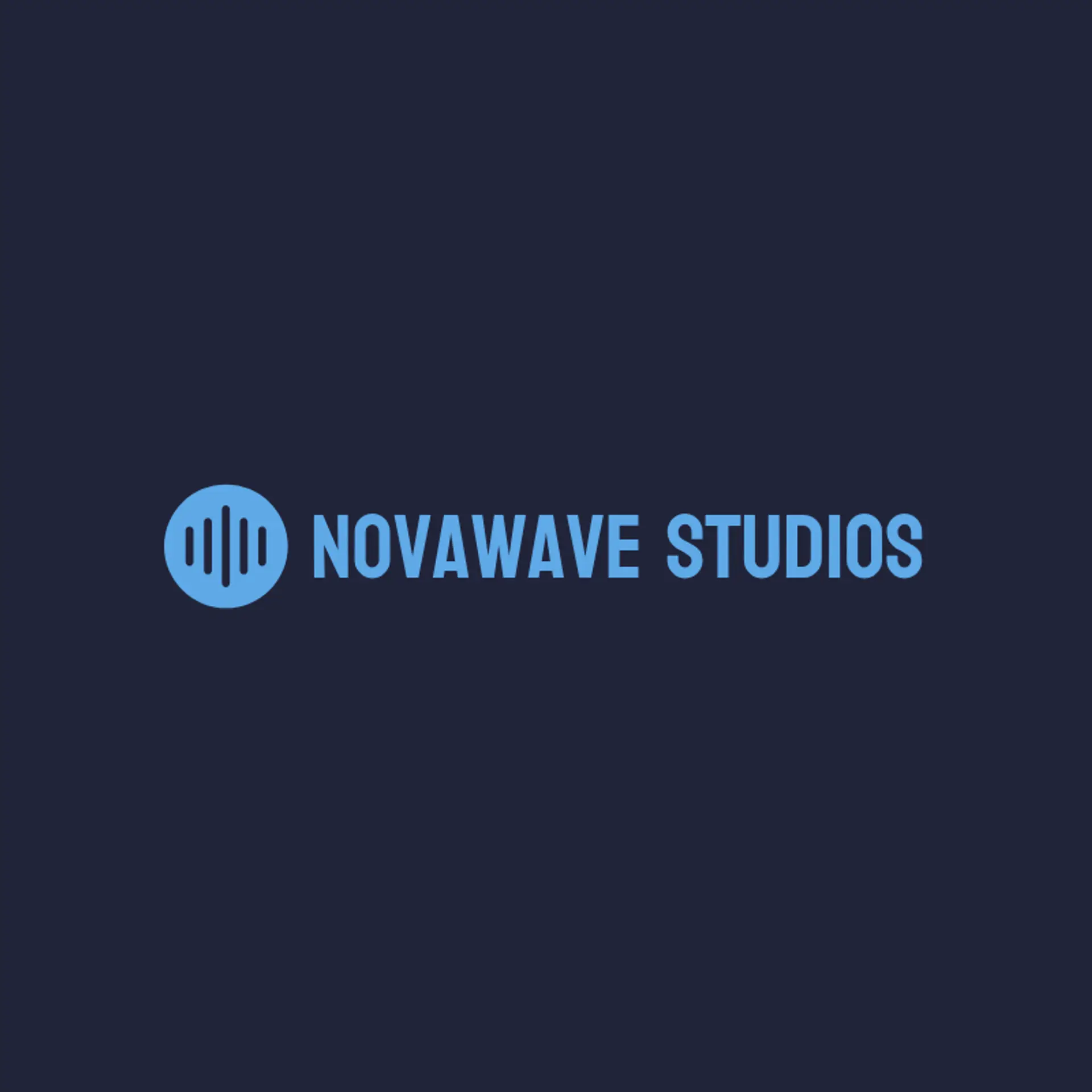NovaWave Studios logo for music producer