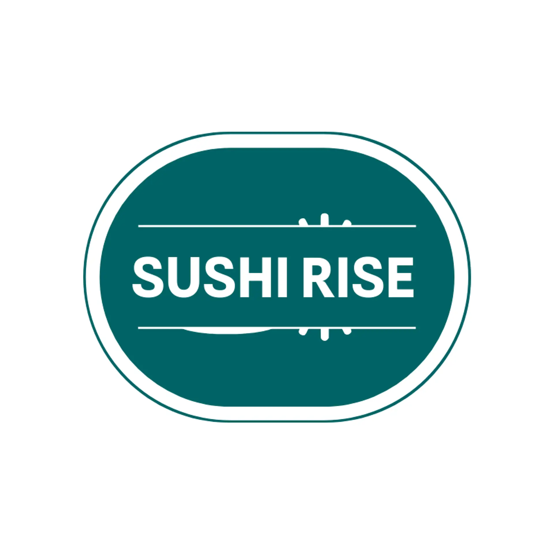 Sushi Rise logo for japanese