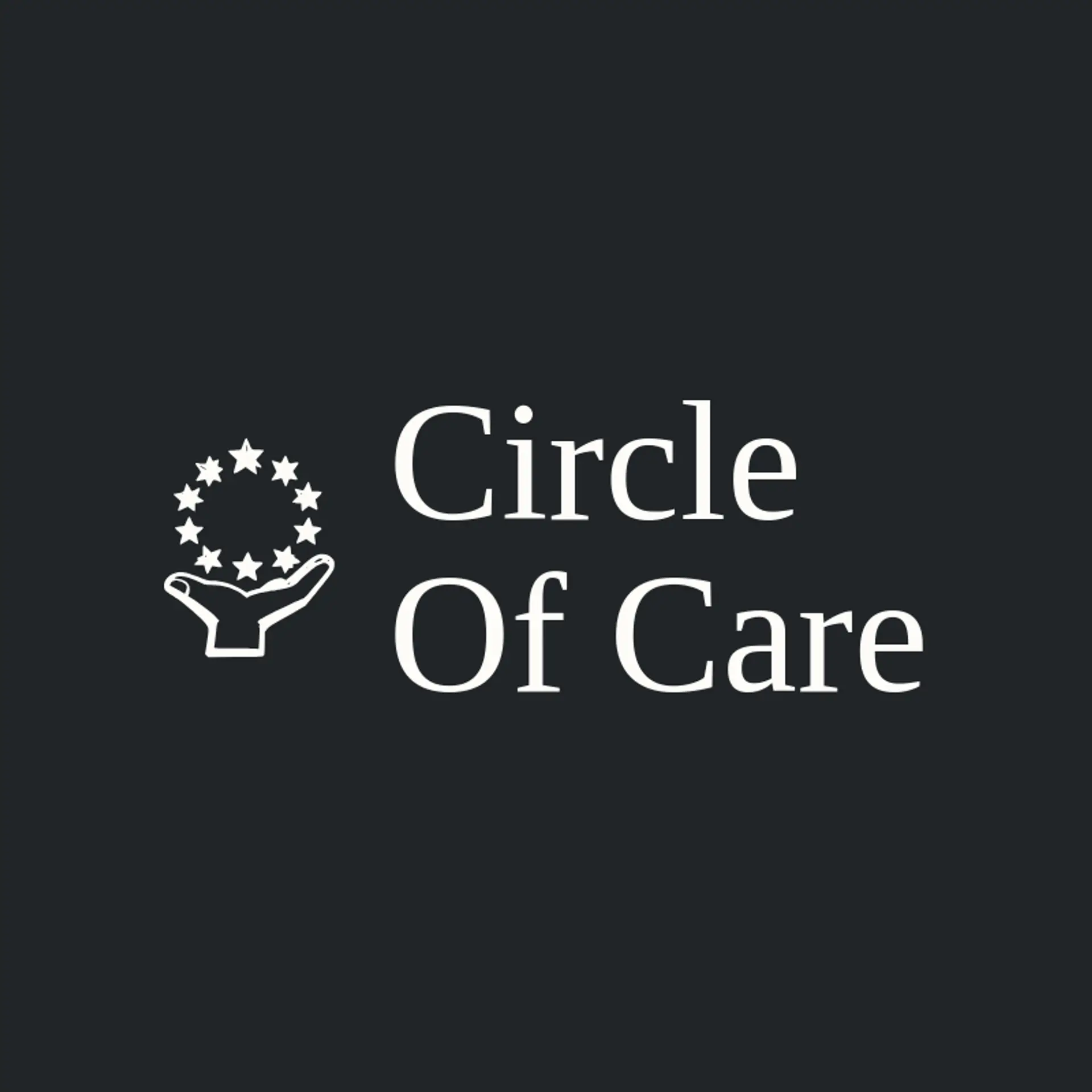 Circle of Care logo for helping hand