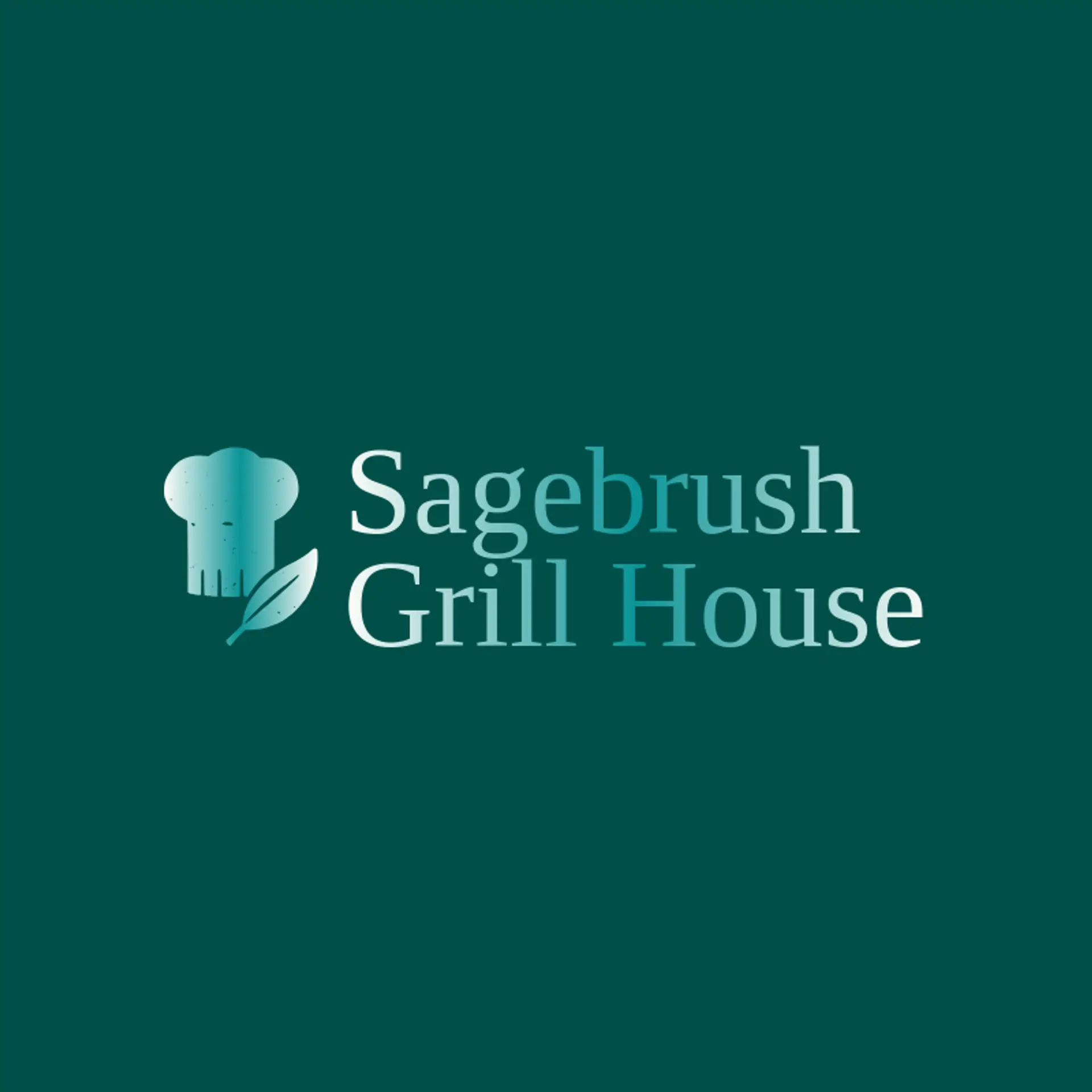 Sagebrush Grill House logo for chef hat