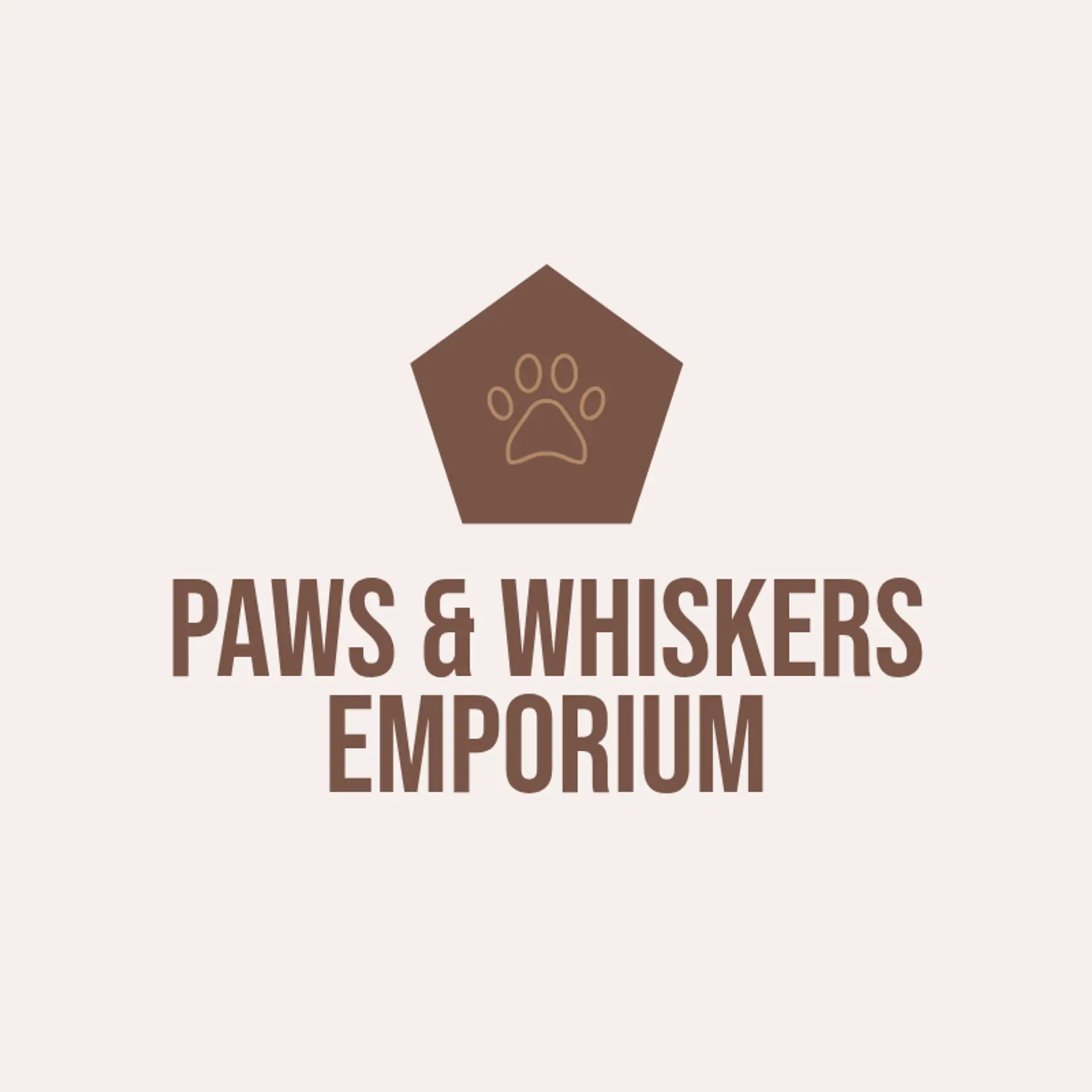 Pawsitive Companions logo for pet store