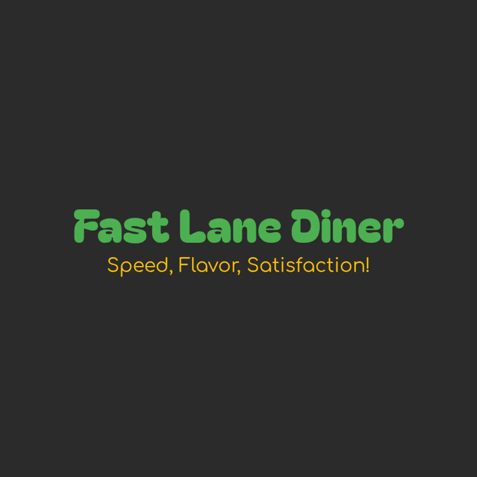 ZoomEats logo for fast food restaurant