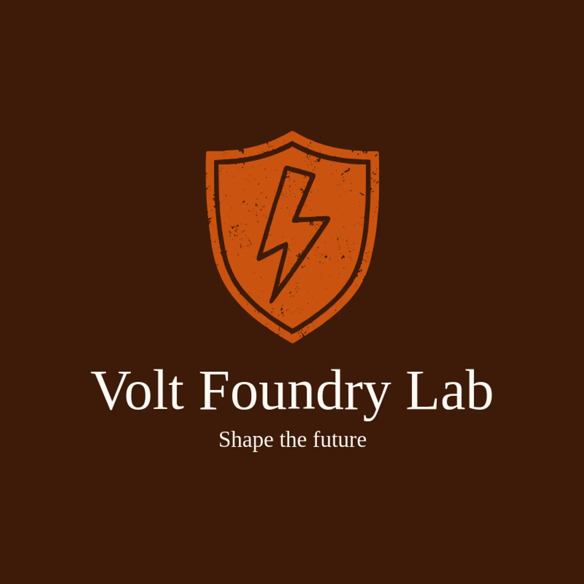 Volt Foundry Lab logo for metal