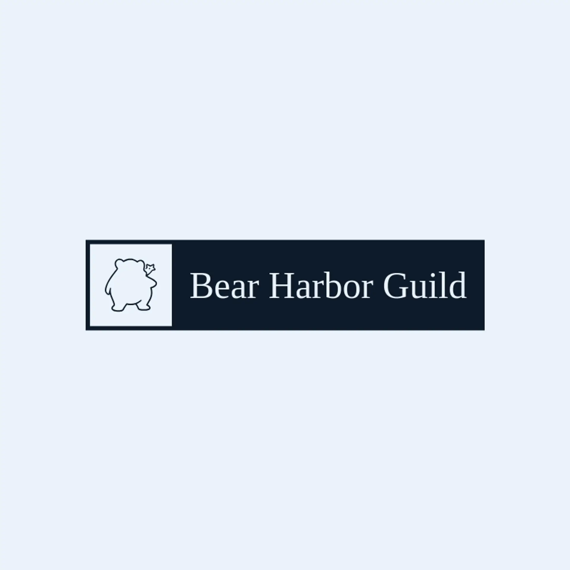 Bear Harbor Guild logo for seal