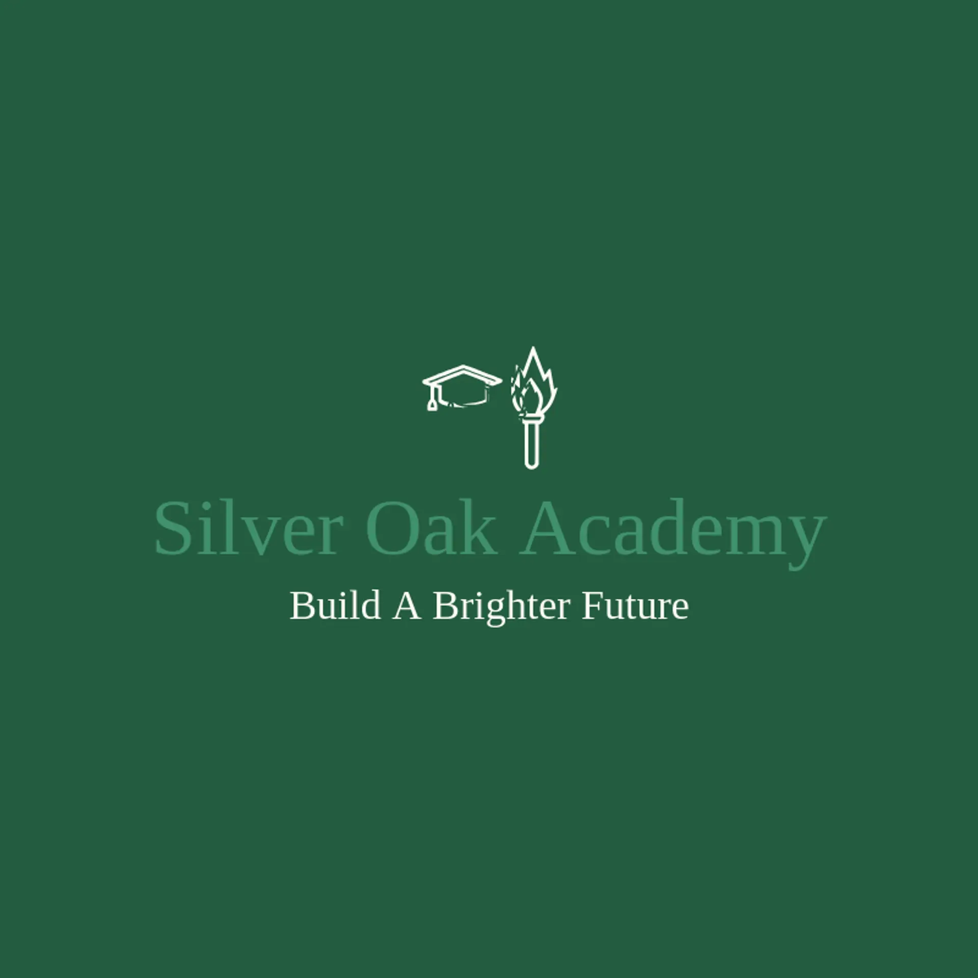 Silver Oak Academy logo for academy