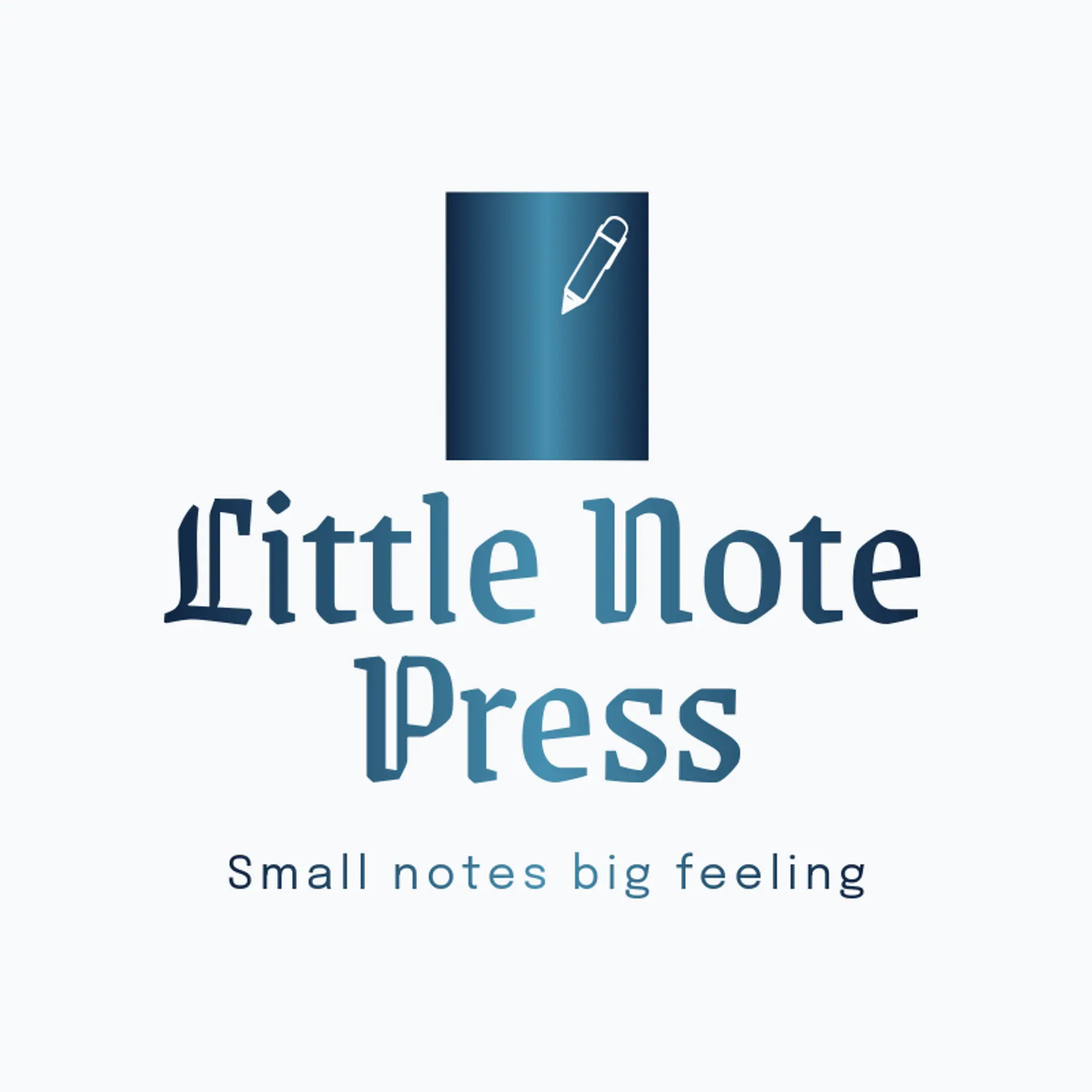 Little Note Press logo for pen