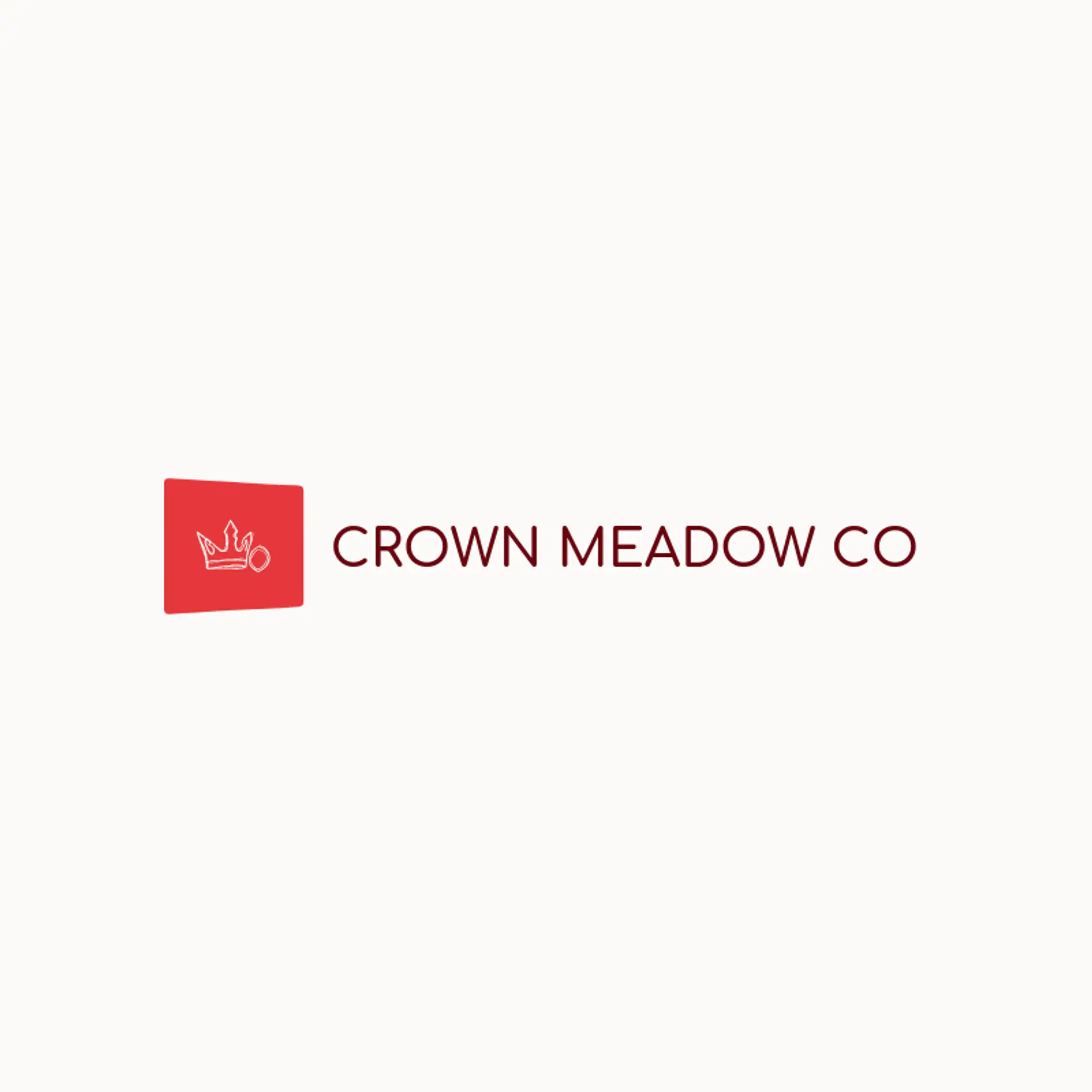 Crown Meadow Co logo for monarch