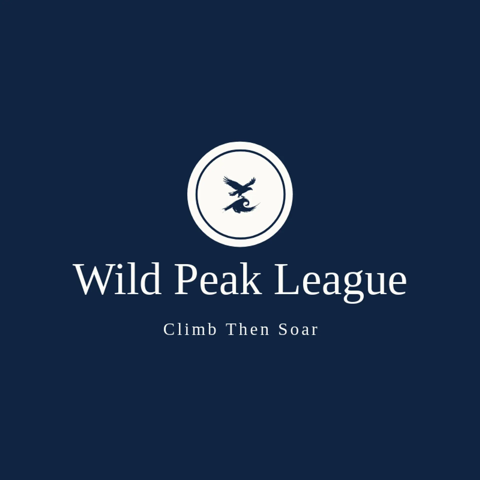 Wild Peak League logo for hawk