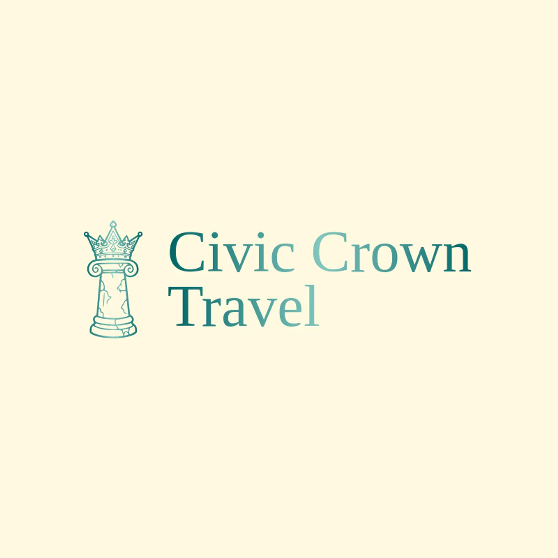 Civic Crown Travel logo for landmark