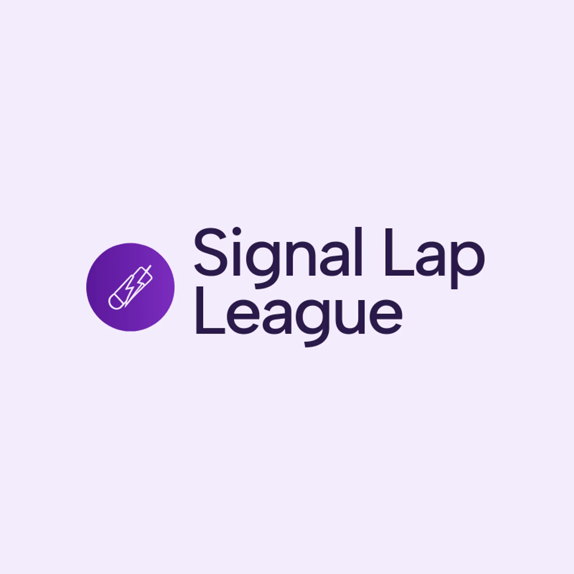 Signal Lap League logo for track
