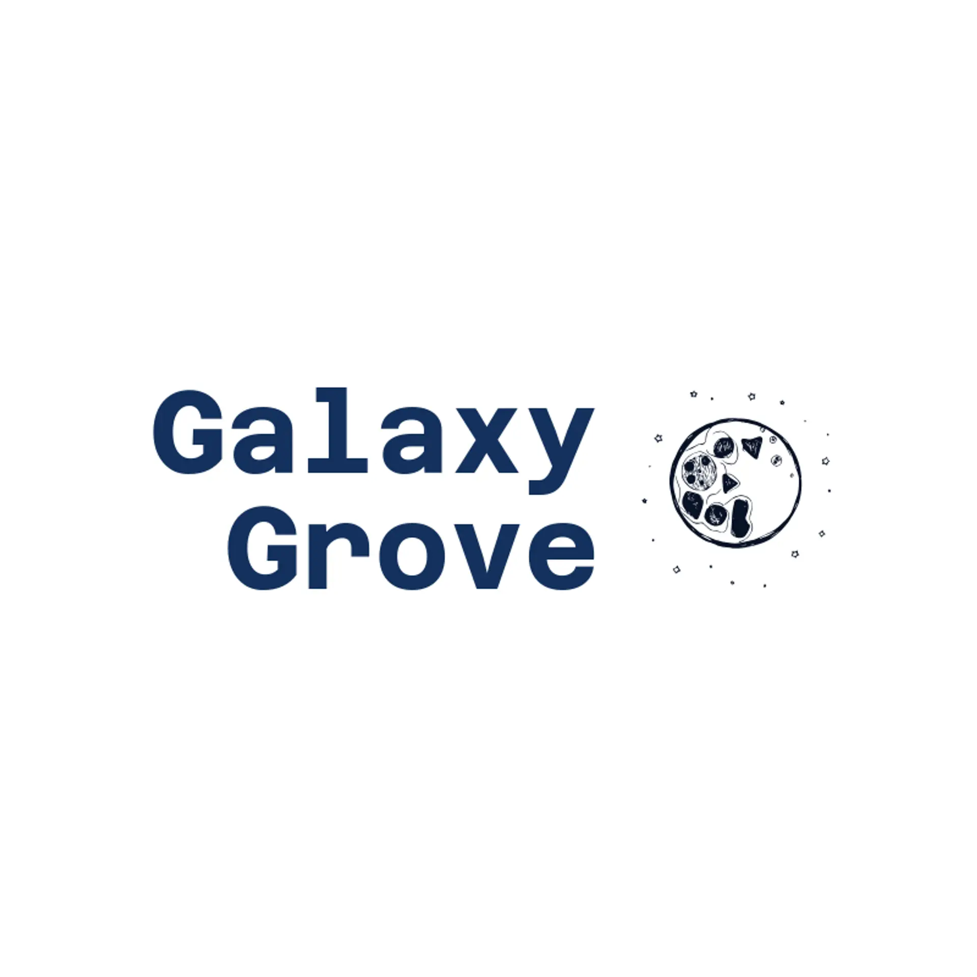 Galaxy Grove logo for stars