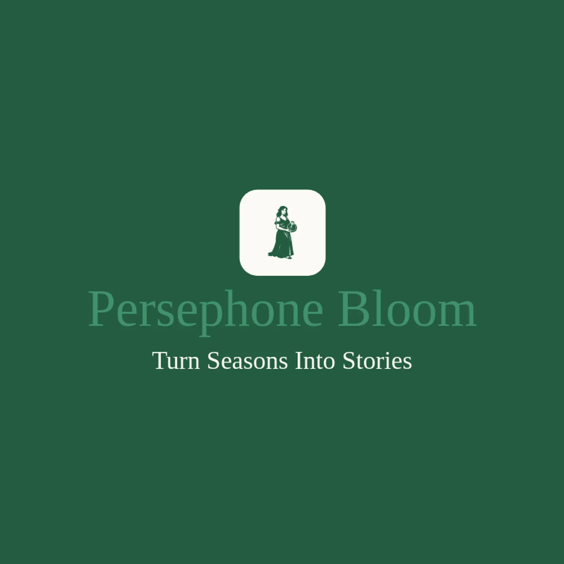 Persephone Bloom logo for greek god