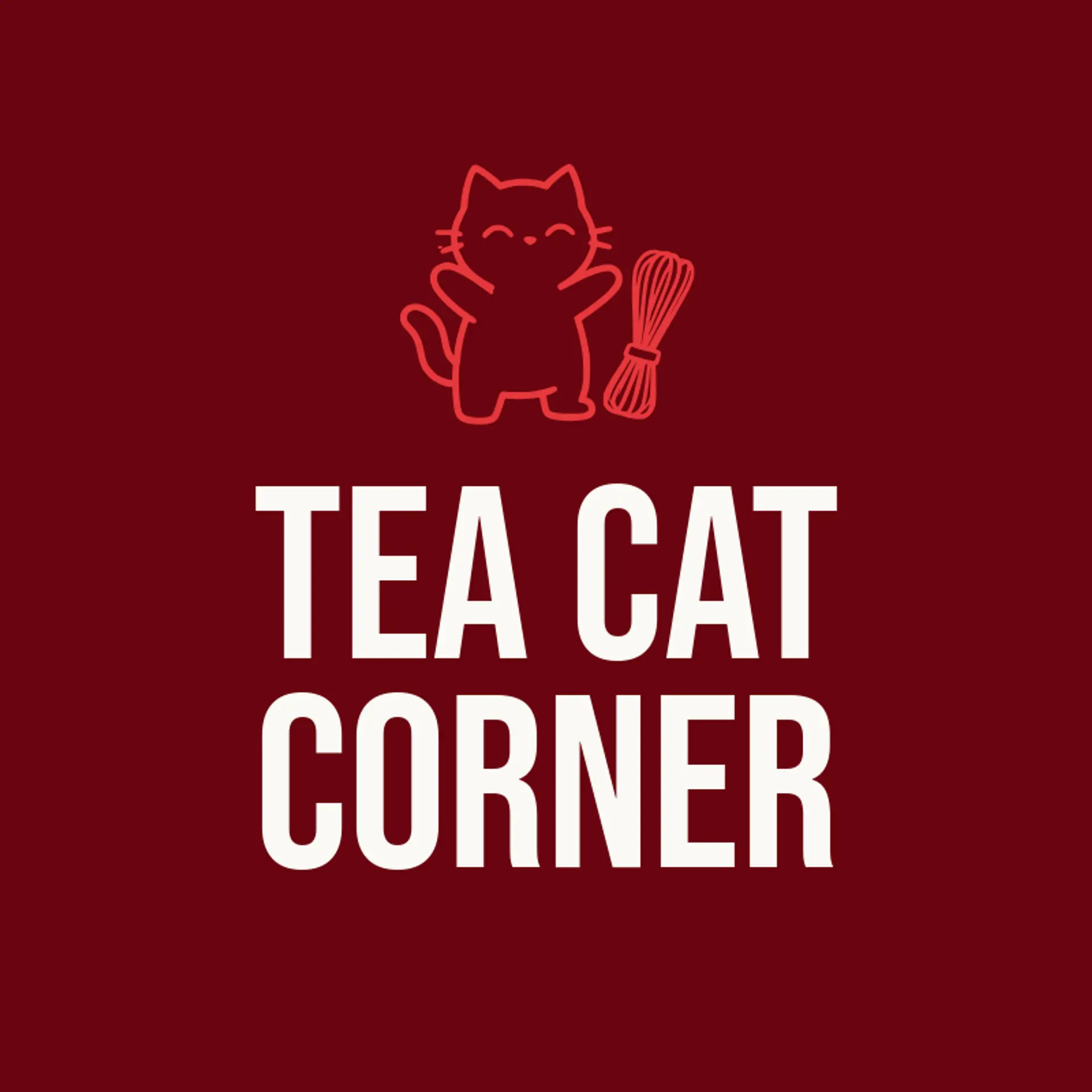 Tea Cat Corner logo for japan