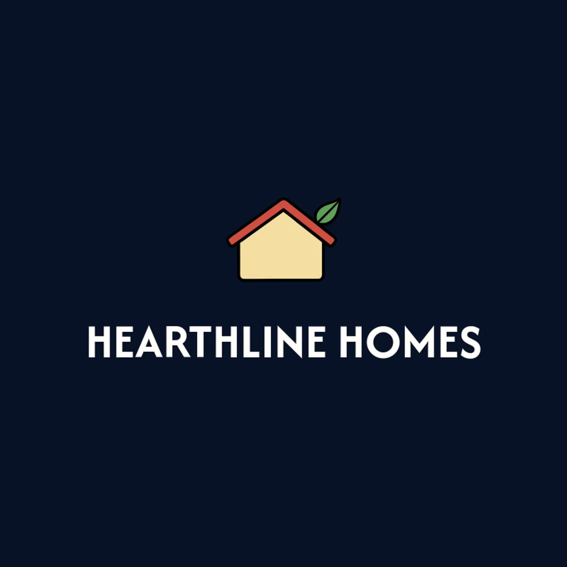 Hearthline Homes logo for home