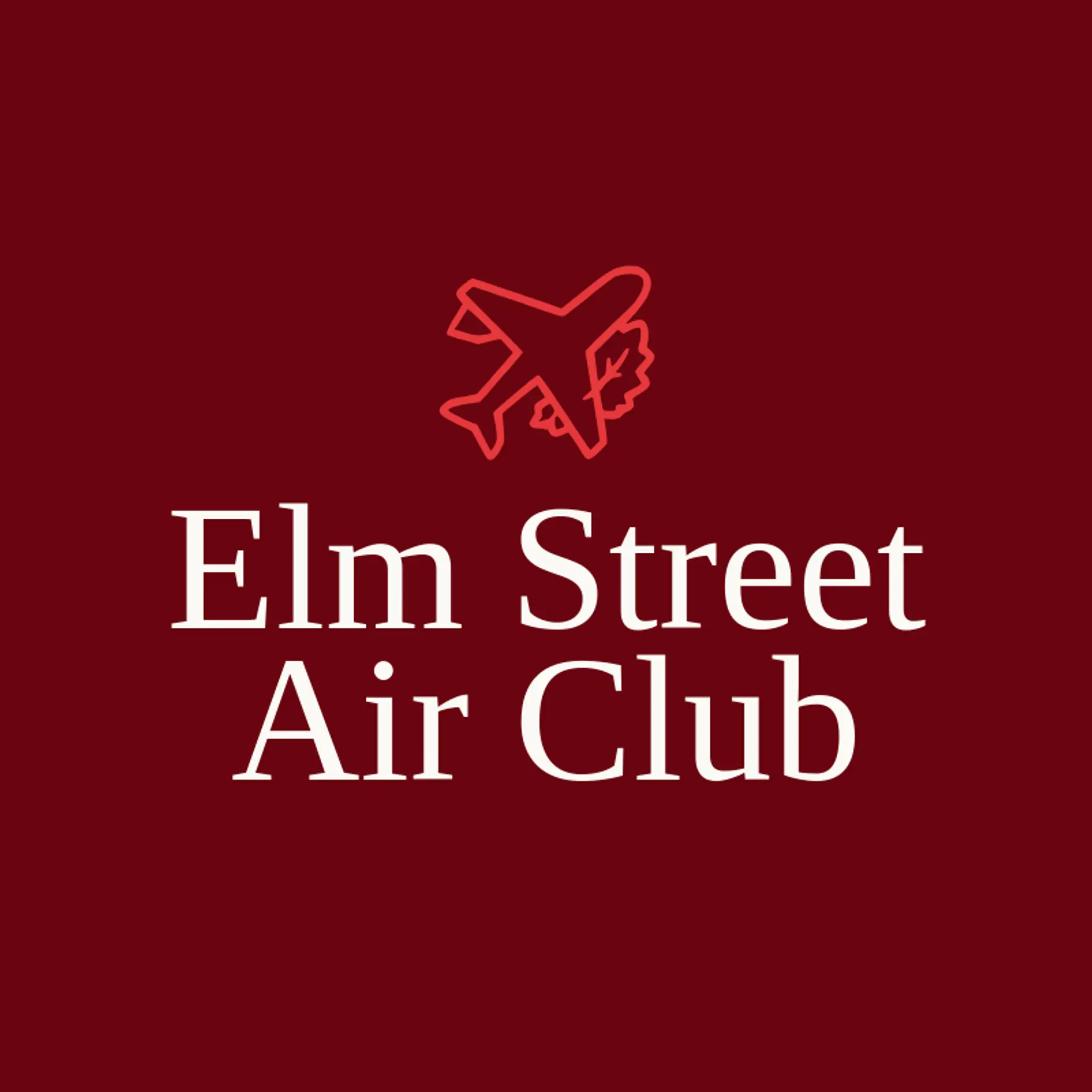Elm Street Air Club logo for flight