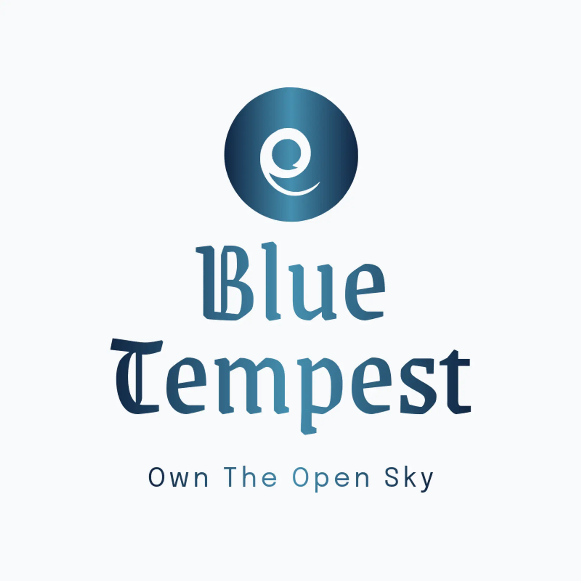Blue Tempest logo for hurricane