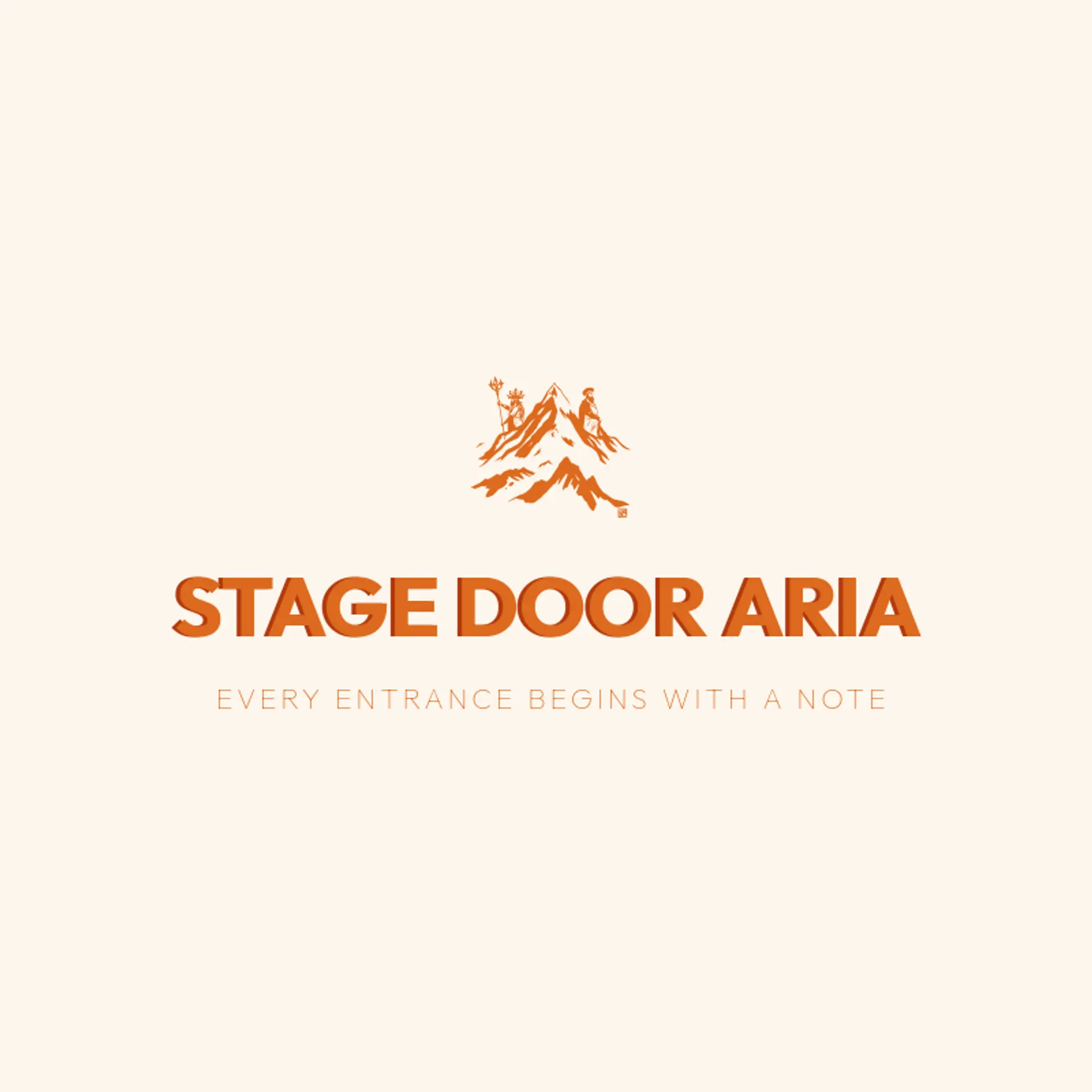 Stage Door Aria logo for opera