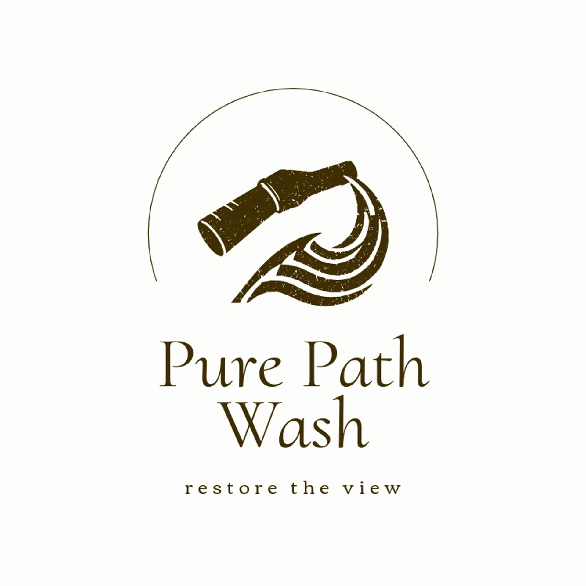 Pure Path Wash logo for pressure washing