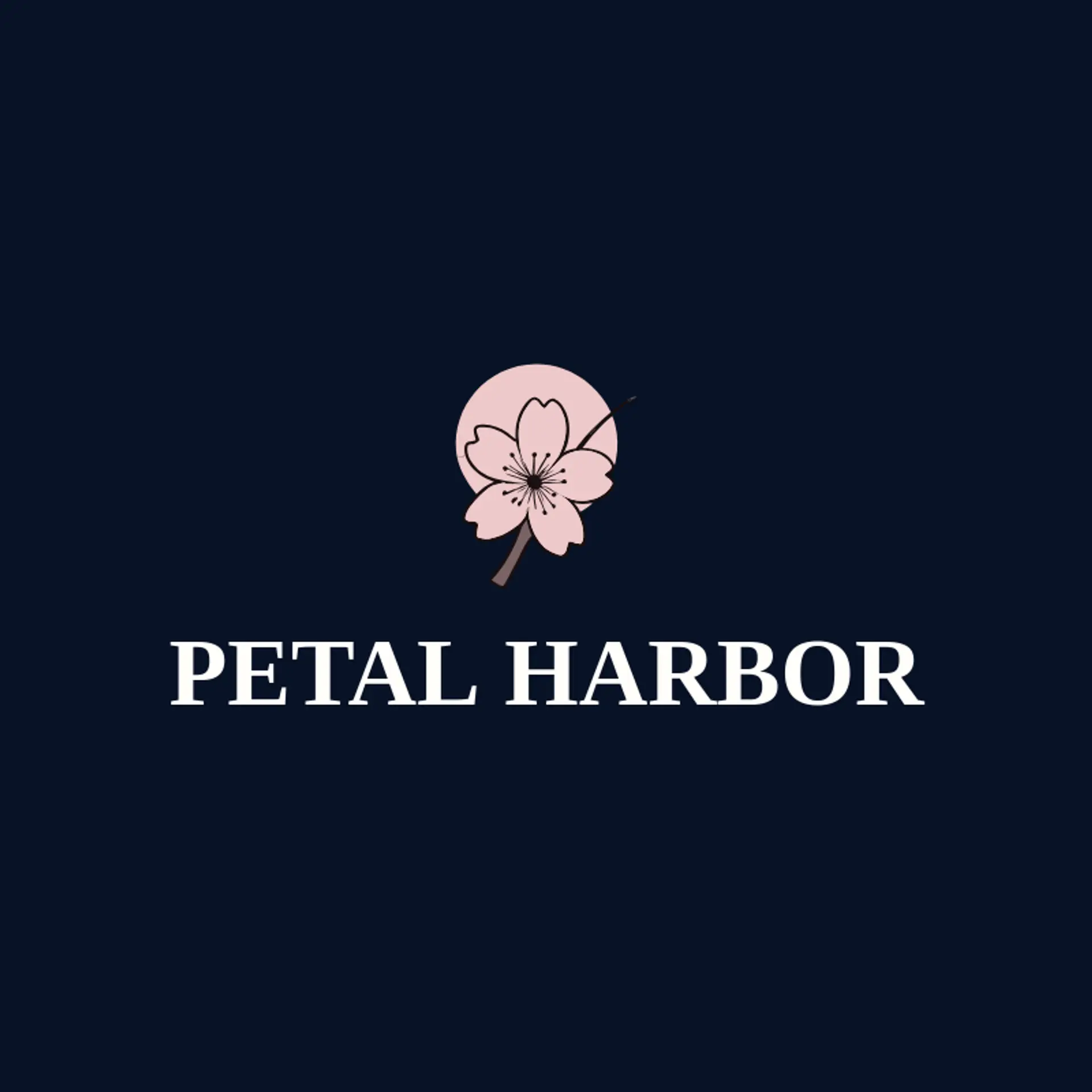 Petal Harbor logo for cherry blossom