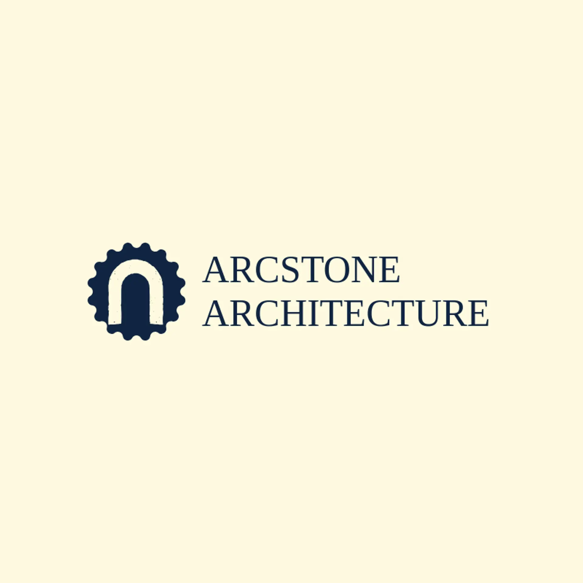 Arcstone Architecture logo for arch
