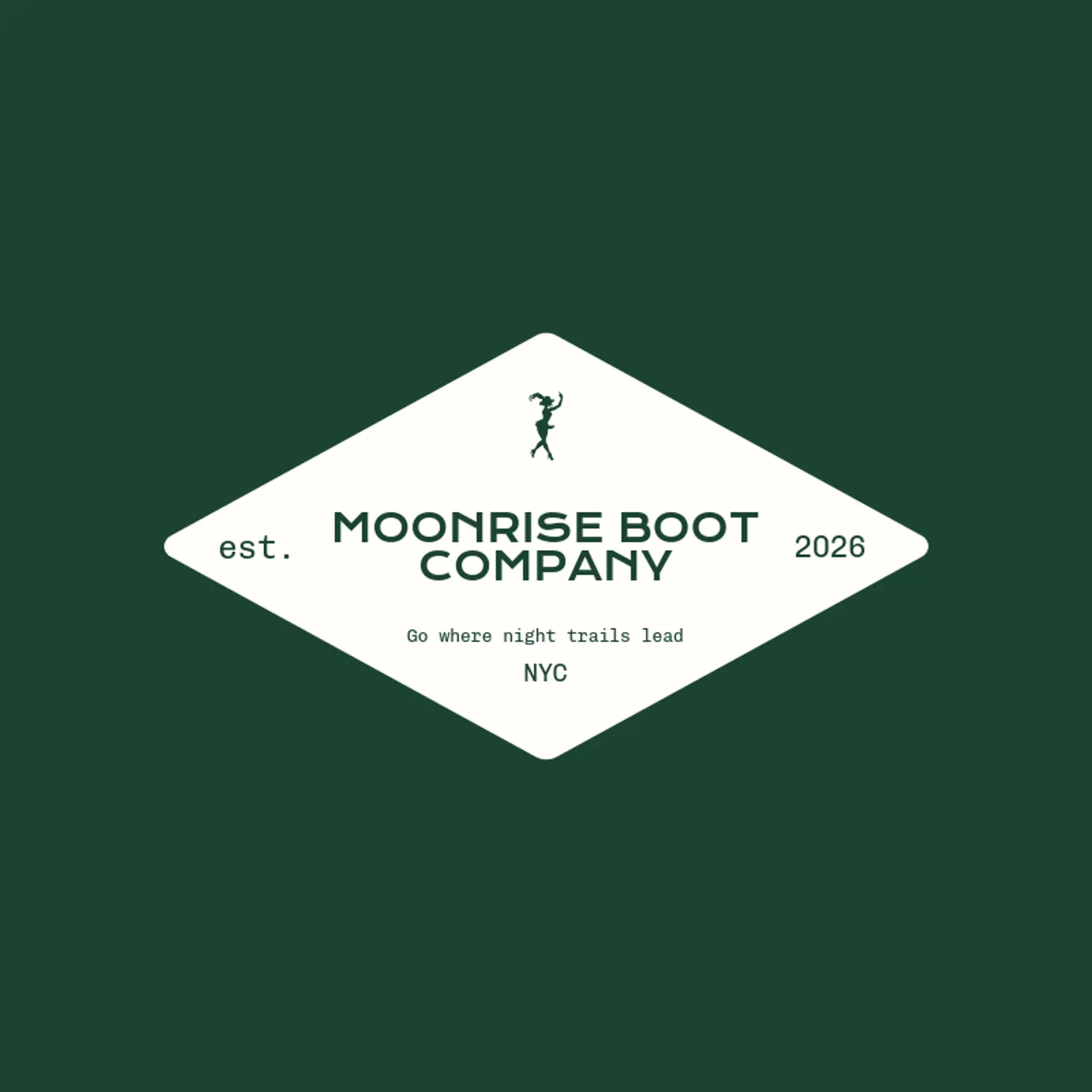 Moonrise Boot Company logo for boots