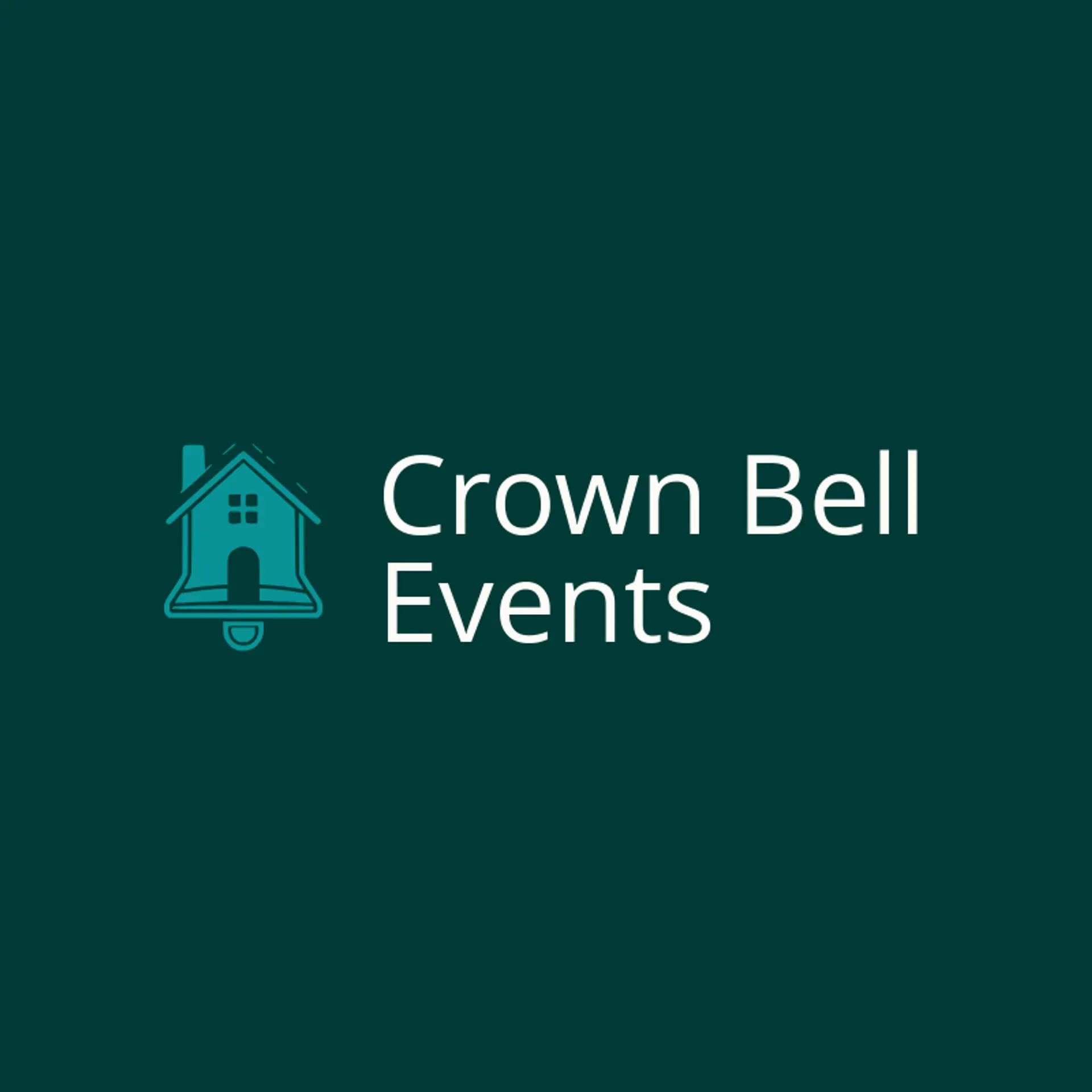 Crown Bell Events logo for bell