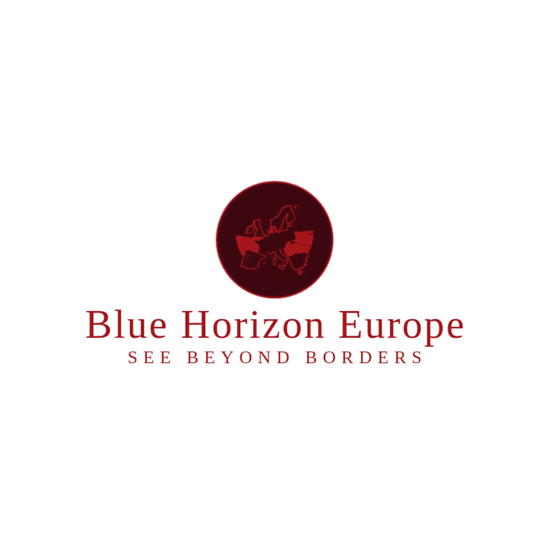 Blue Horizon Europe logo for europe