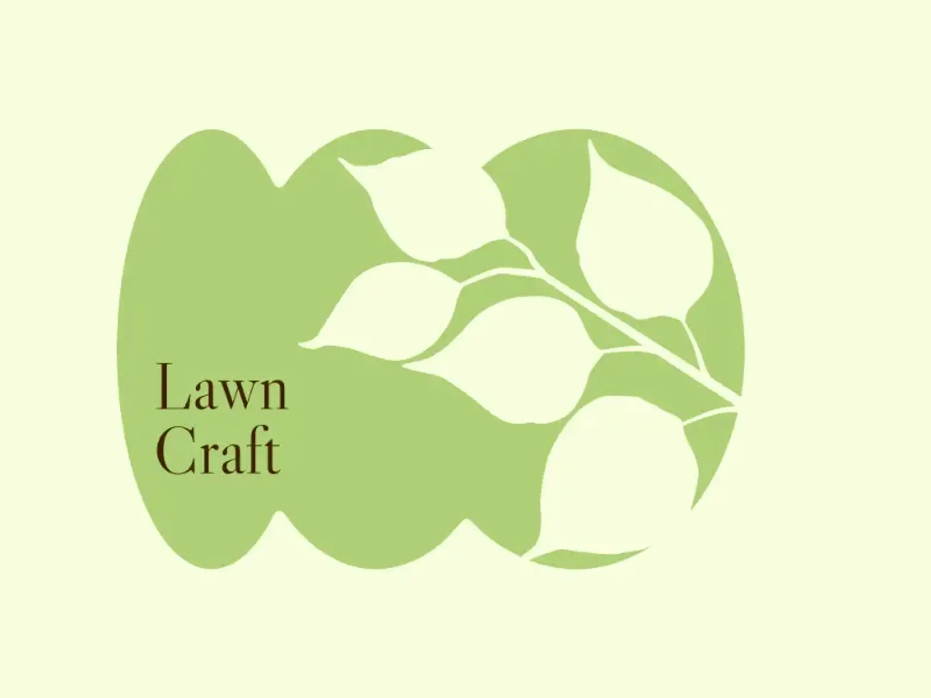 lawn care logo design