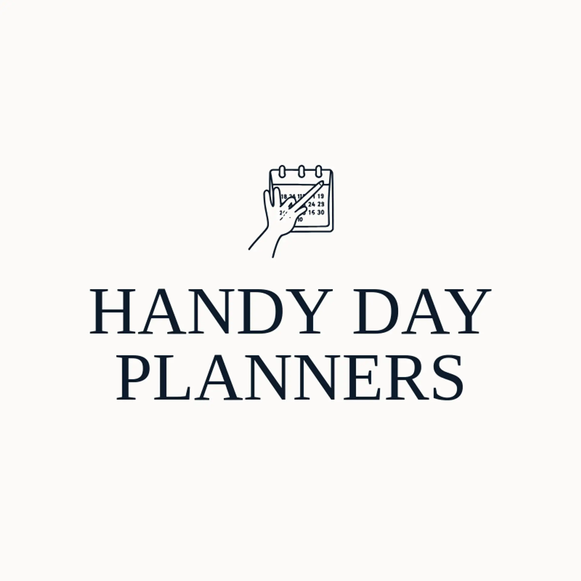 Handy Day Planners logo for calendar
