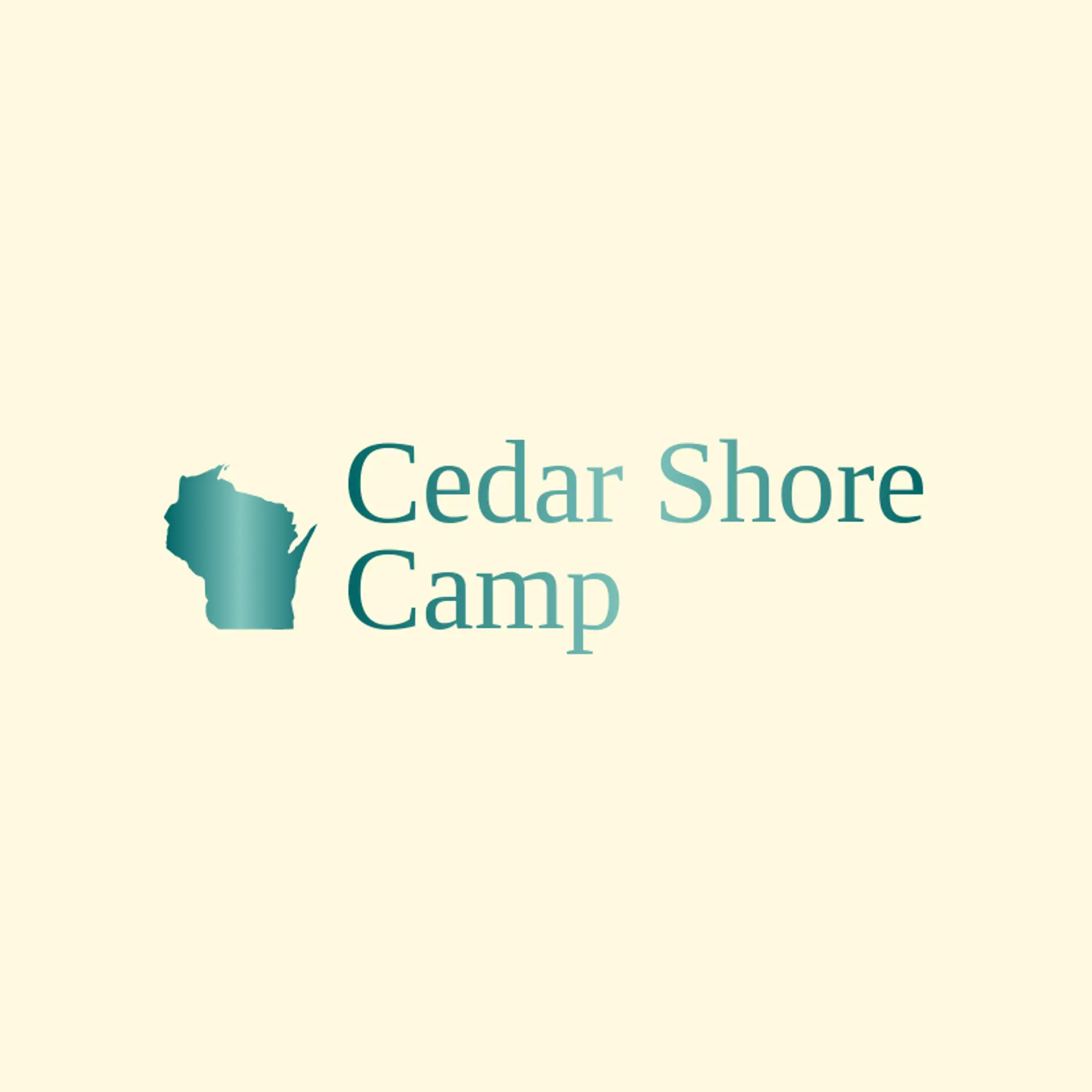 Cedar Shore Camp logo for wisconsin