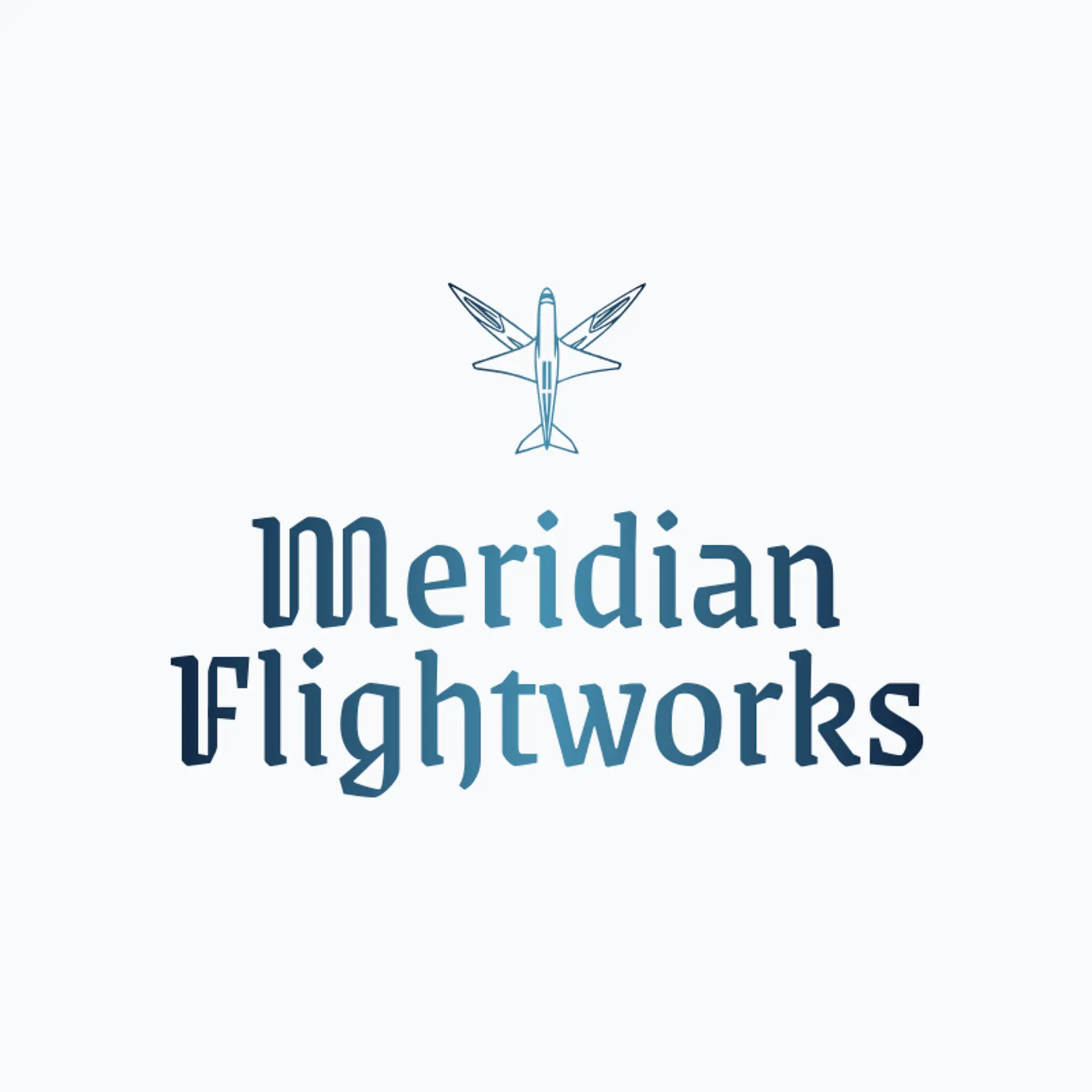 Meridian Flightworks logo for aero