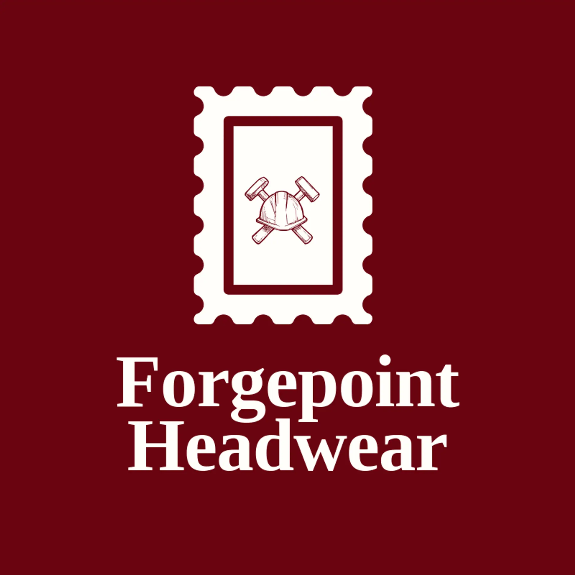Forgepoint Headwear logo for helmet