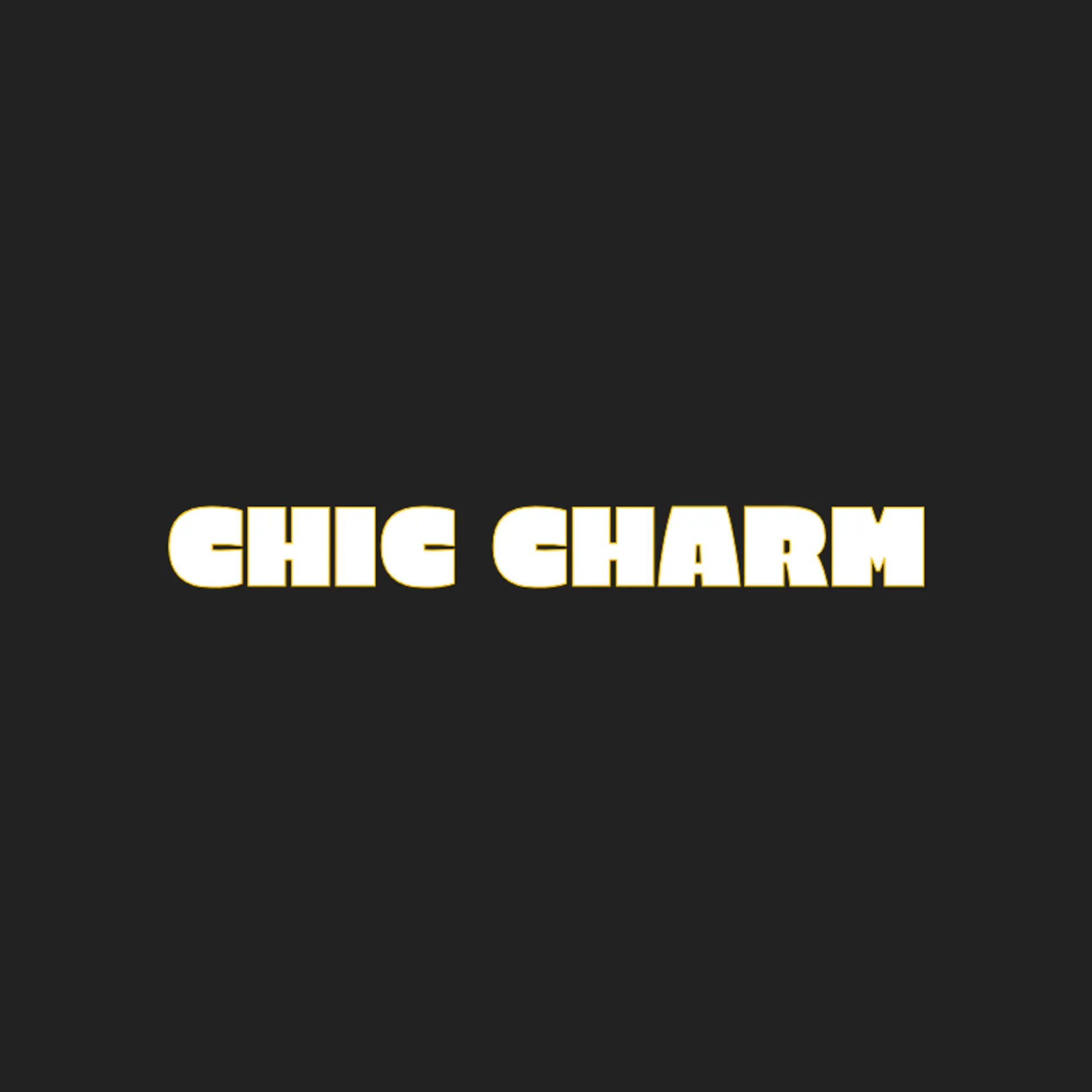 Chic Charm logo for fashion label