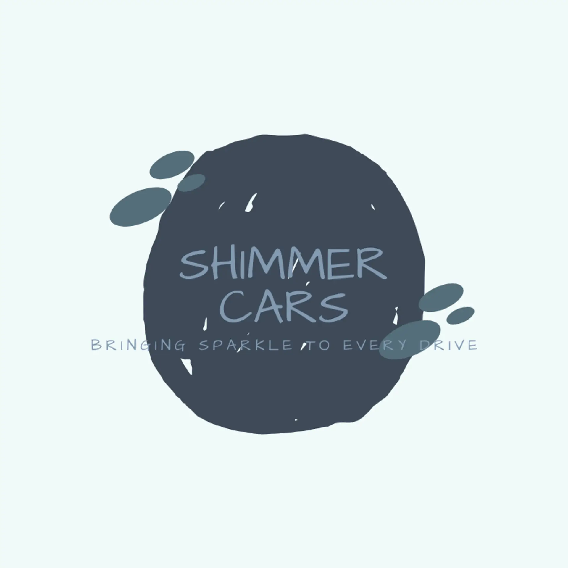 Shimmer Cars logo for car cleaning