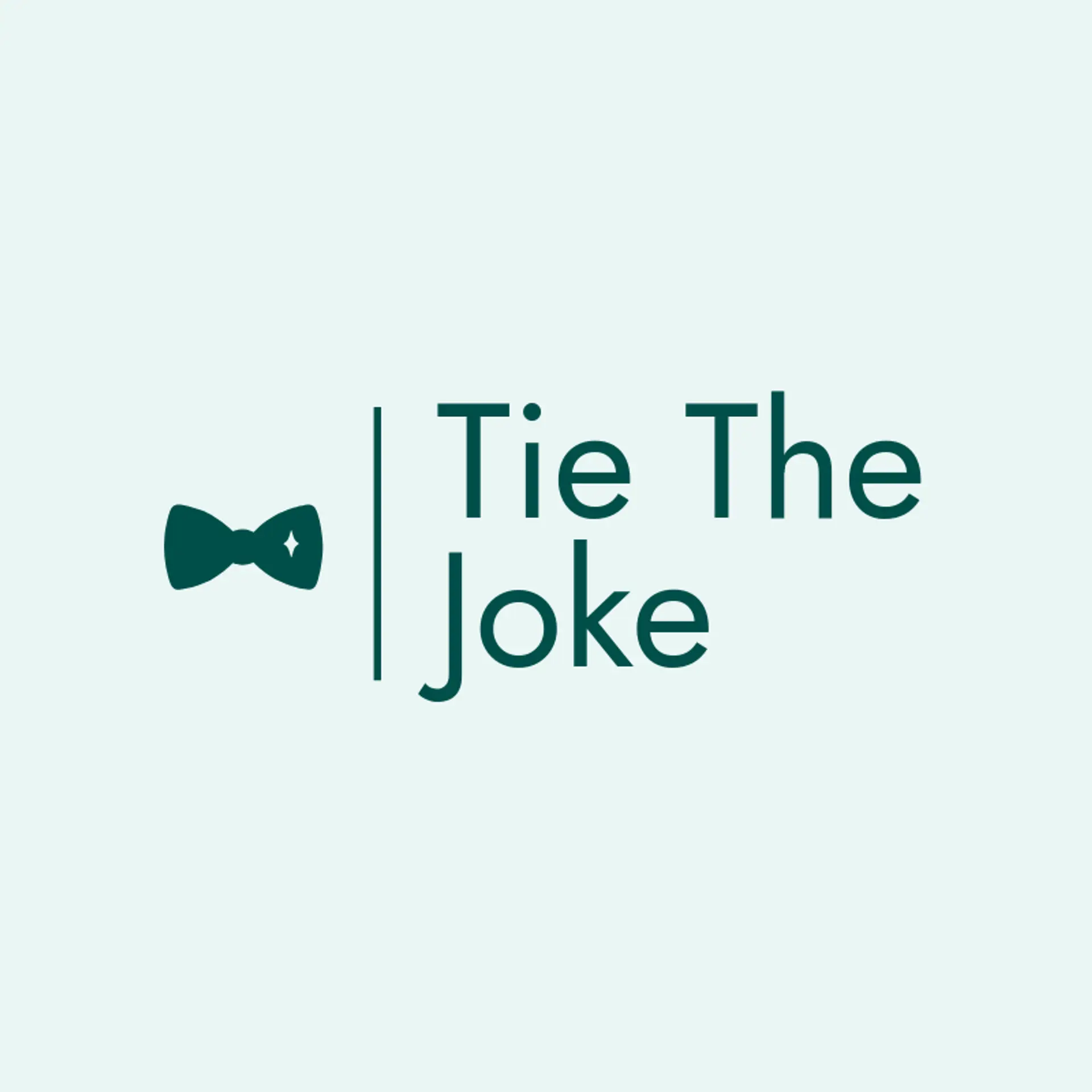 Tie The Joke logo for comedy