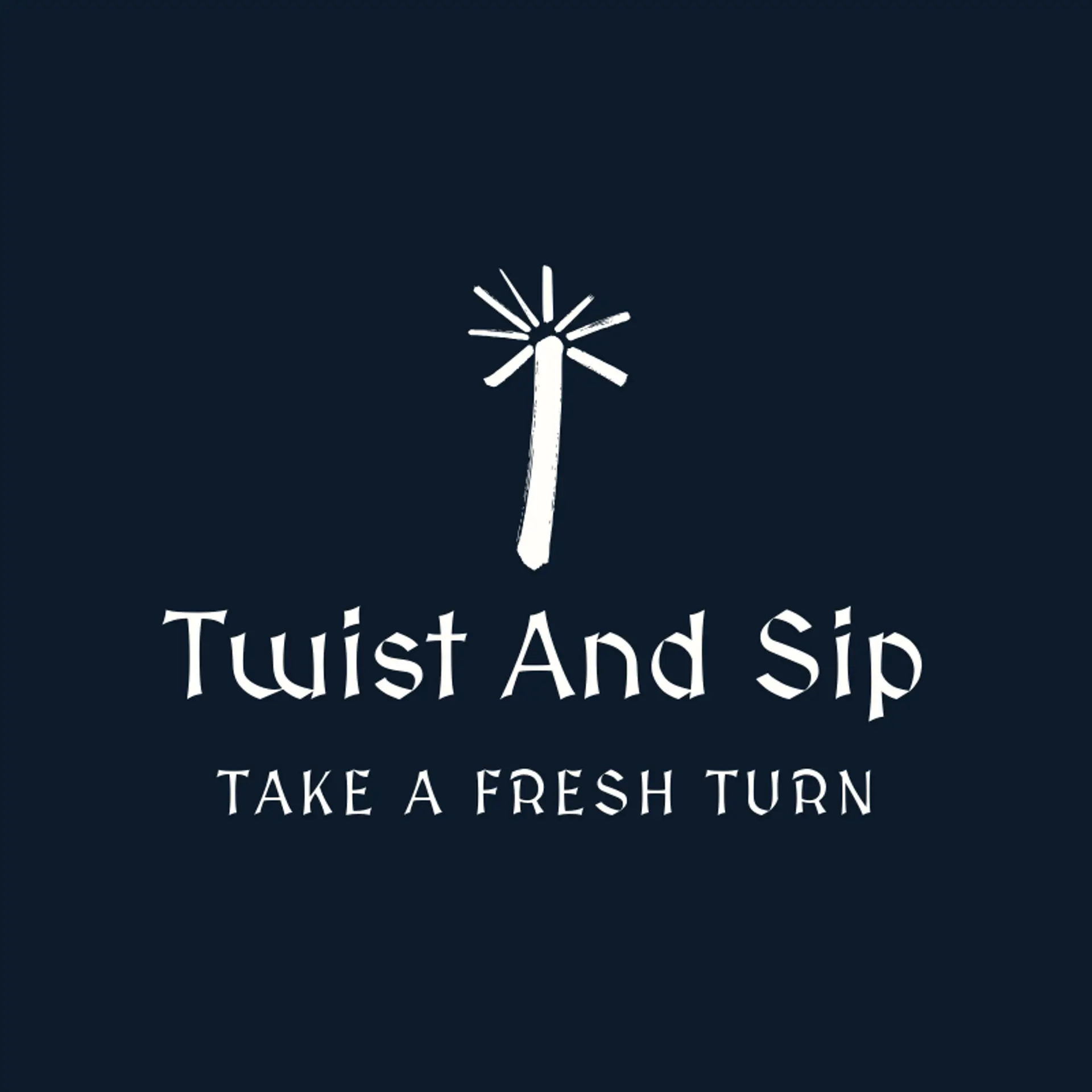Twist And Sip logo for soda