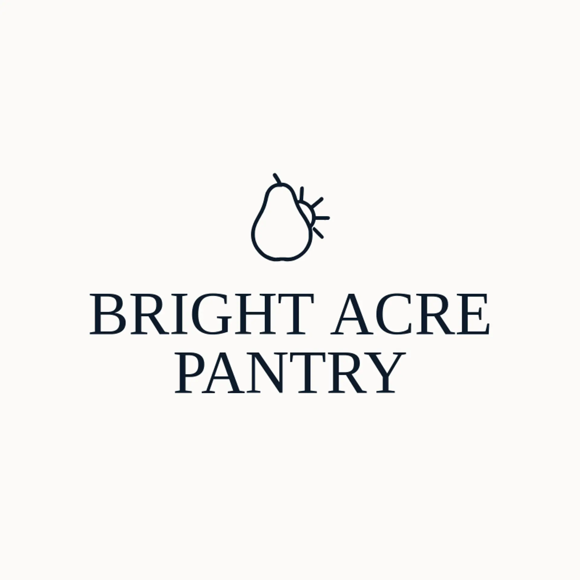 Bright Acre Pantry logo for grocery