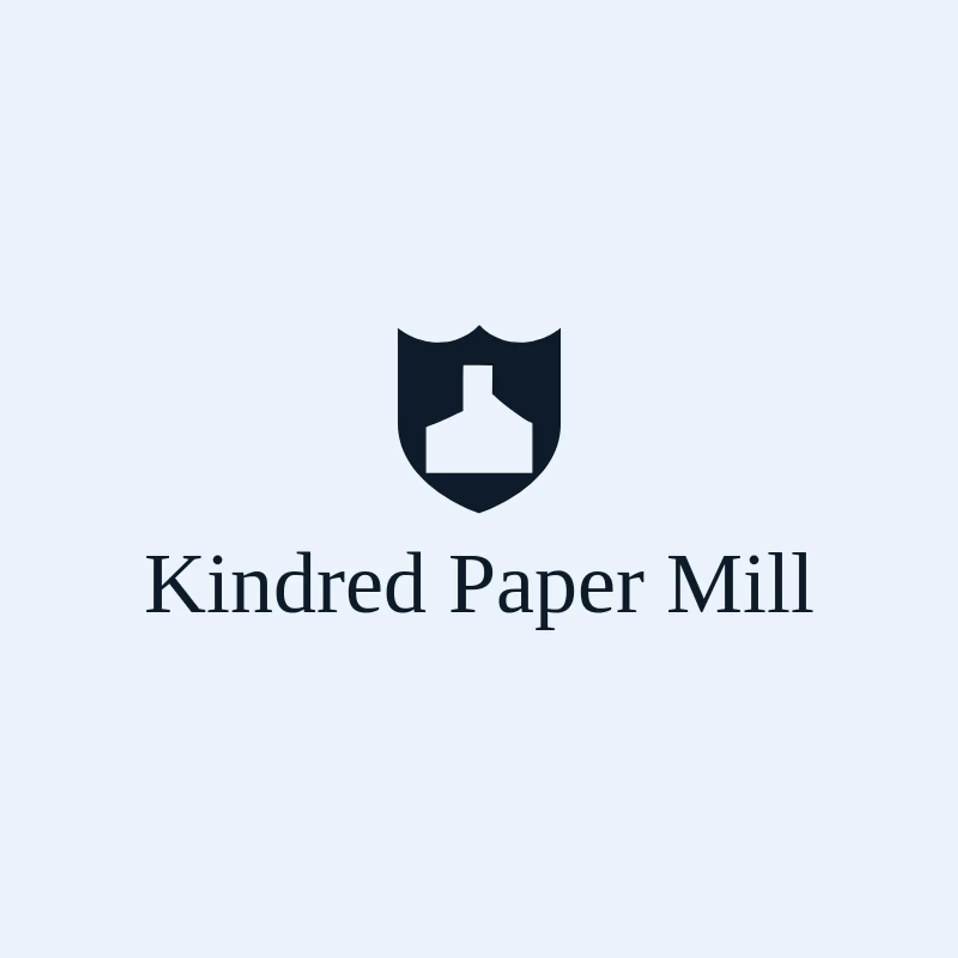 Kindred Paper Mill logo for factory