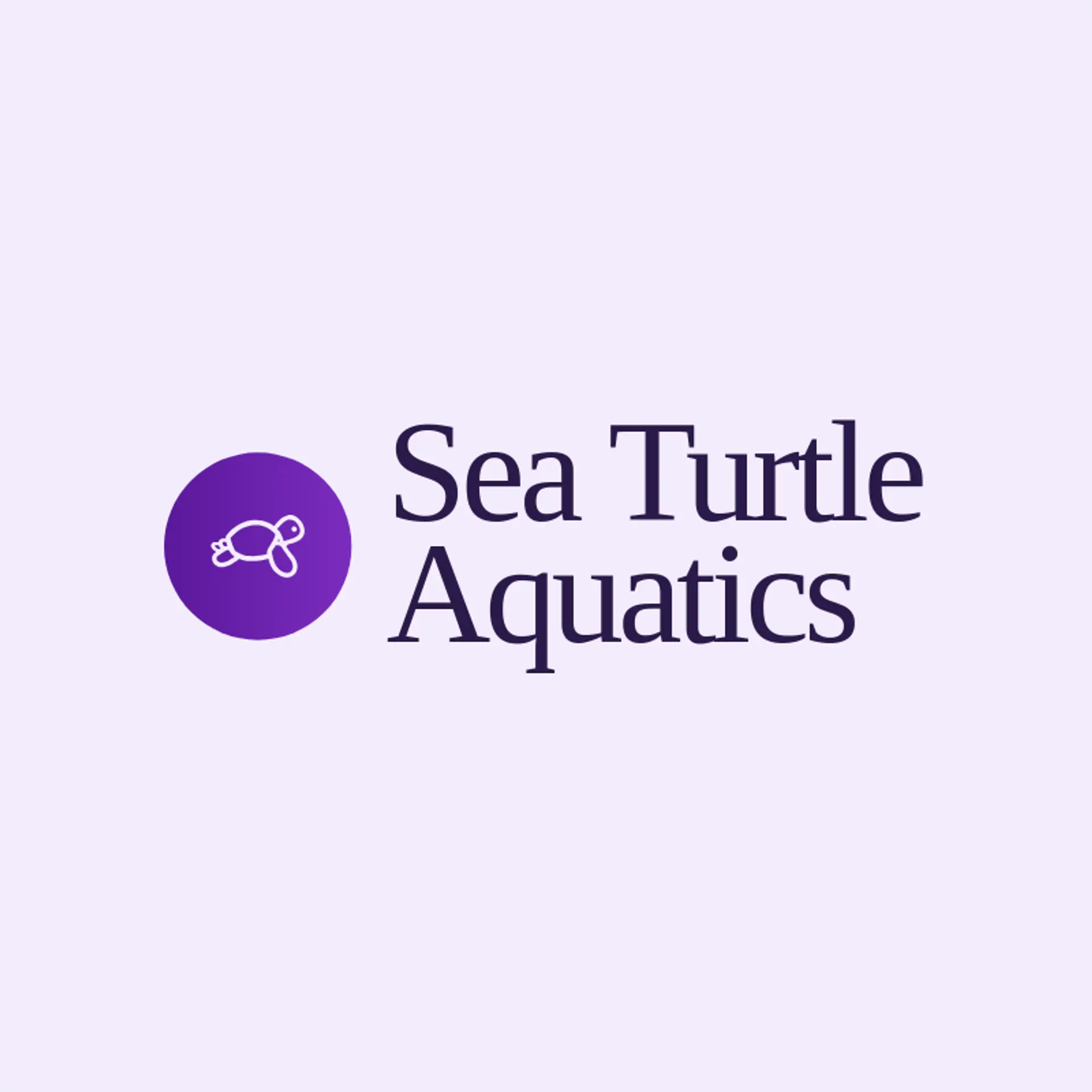 Sea Turtle Aquatics logo for swimming