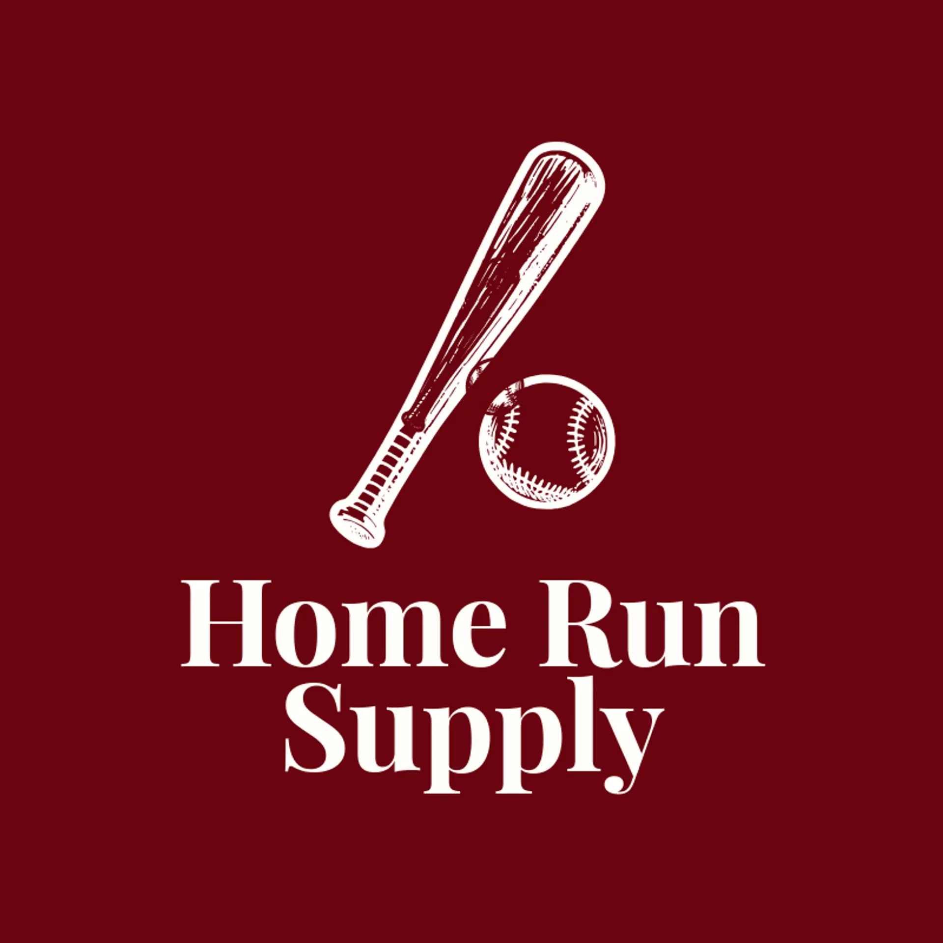 Home Run Supply logo for softball