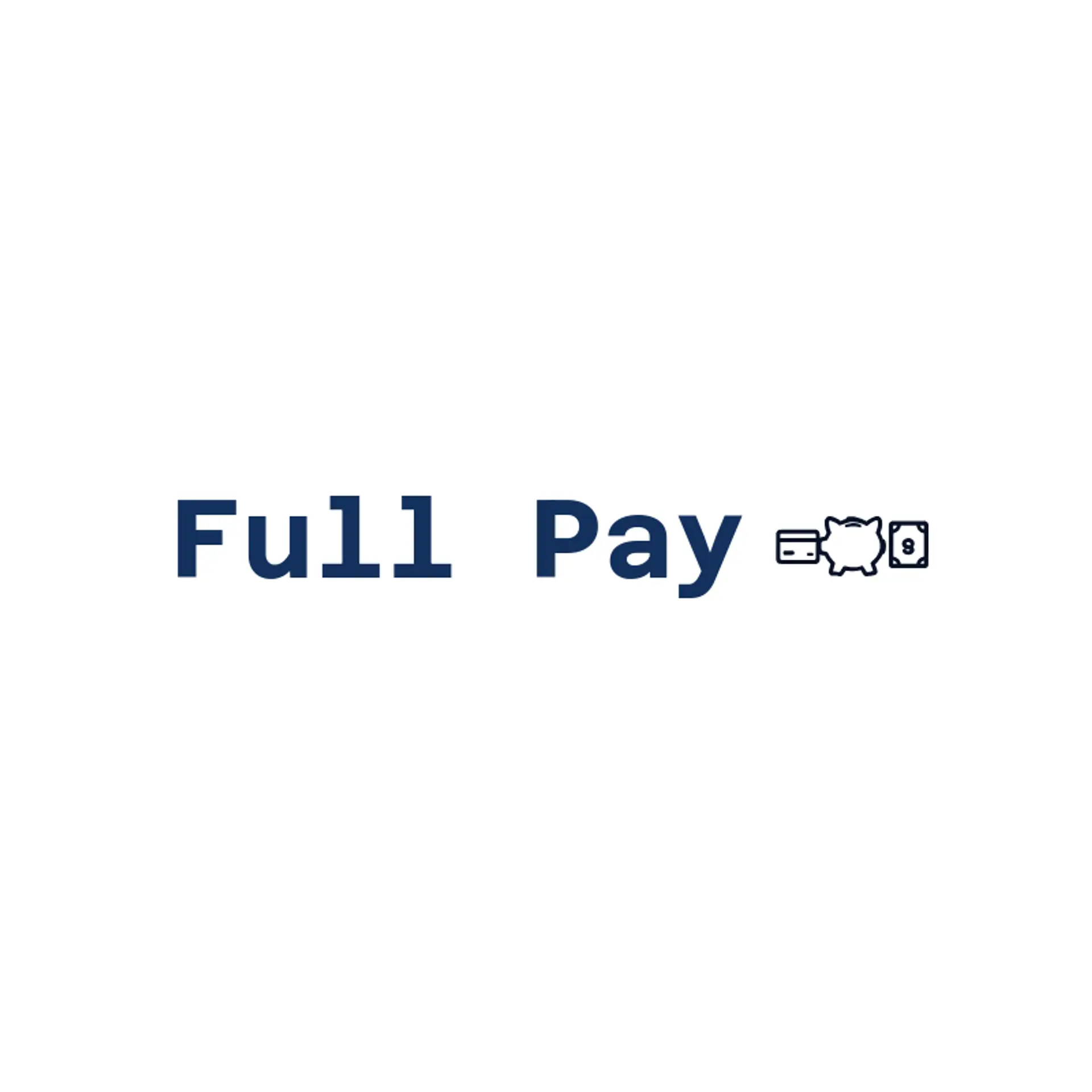 Full Pay logo for bill