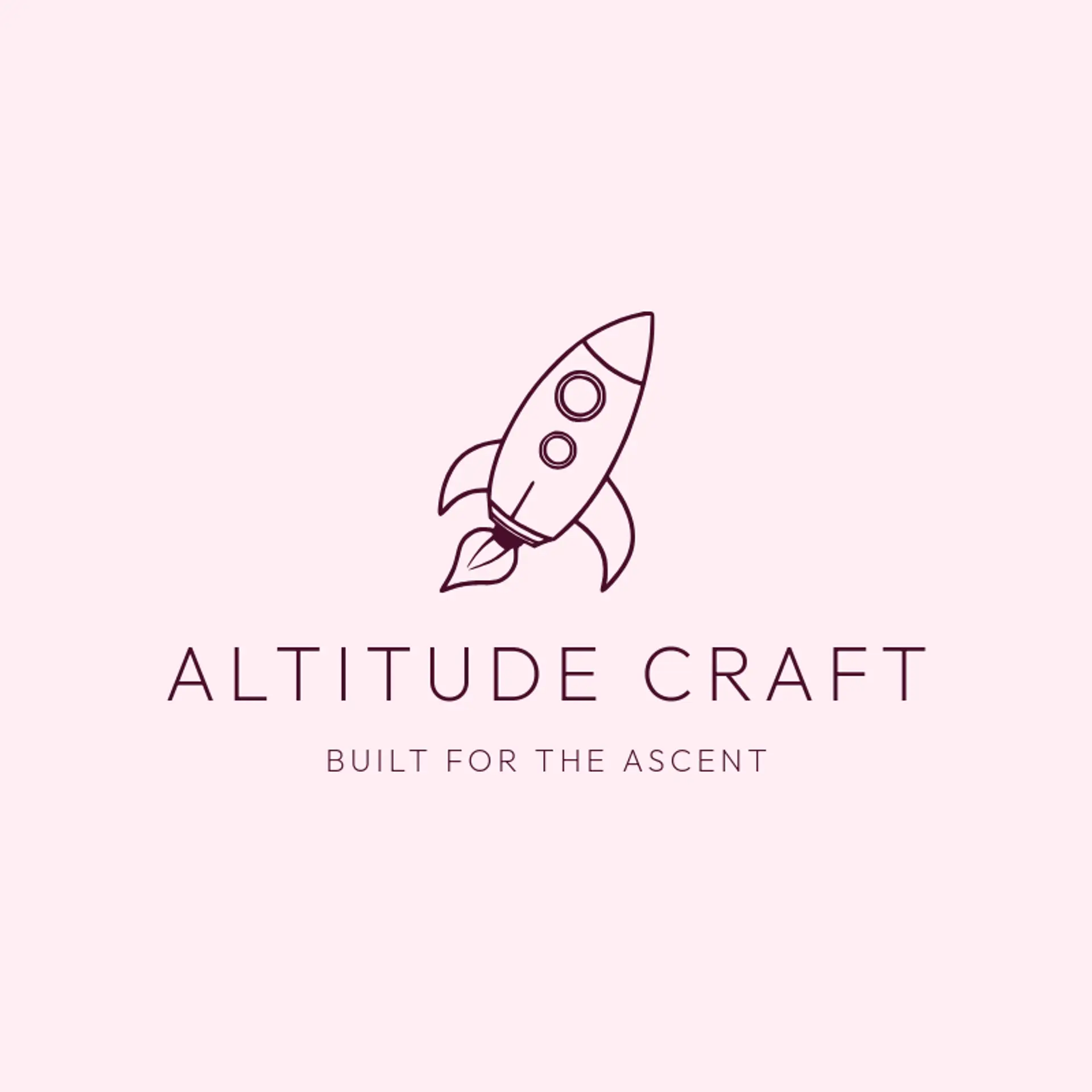 Altitude Craft logo for aero