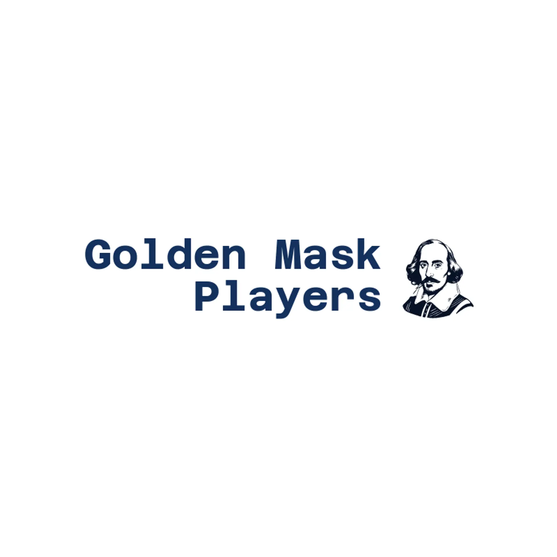 Golden Mask Players logo for playwright