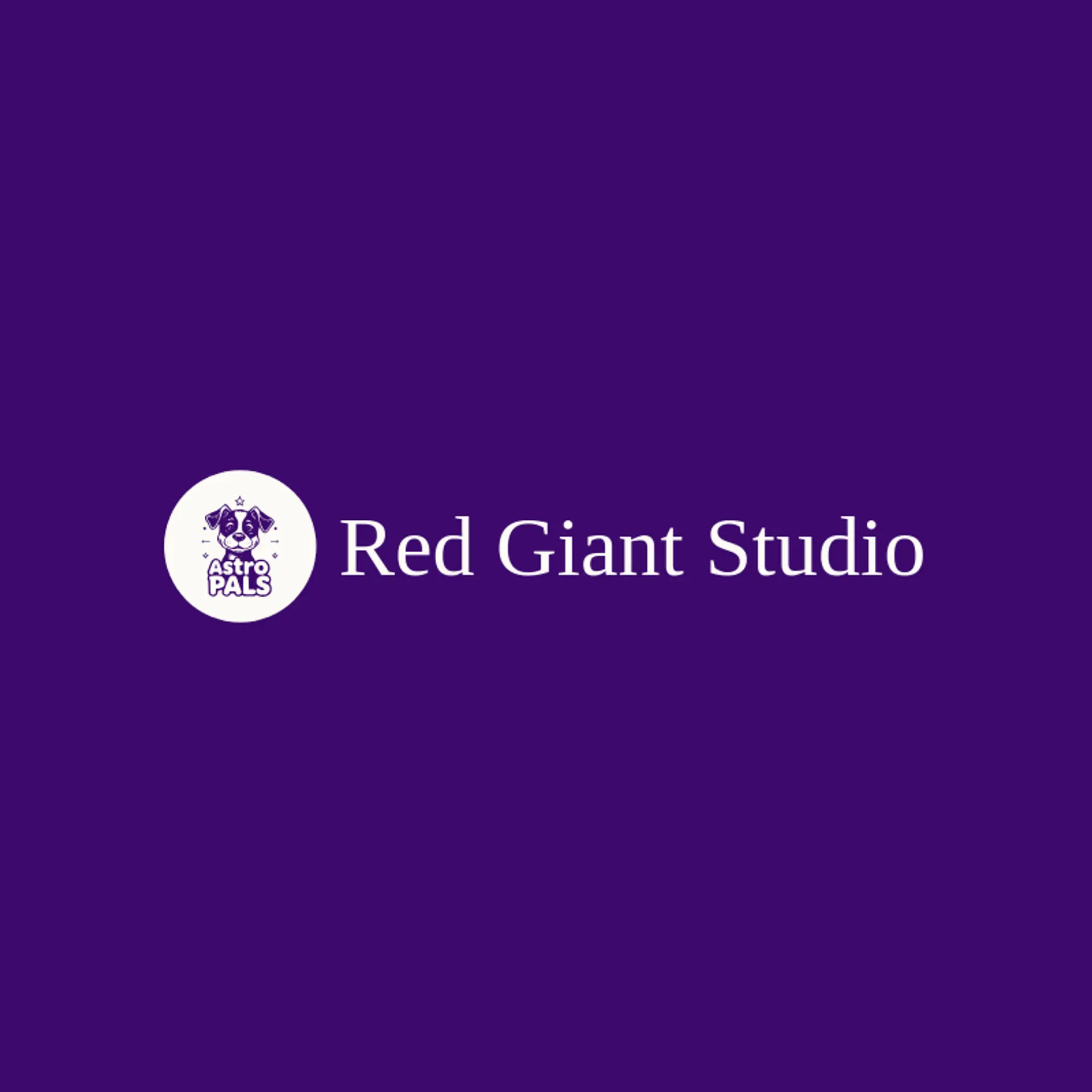 Red Giant Studio logo for astro