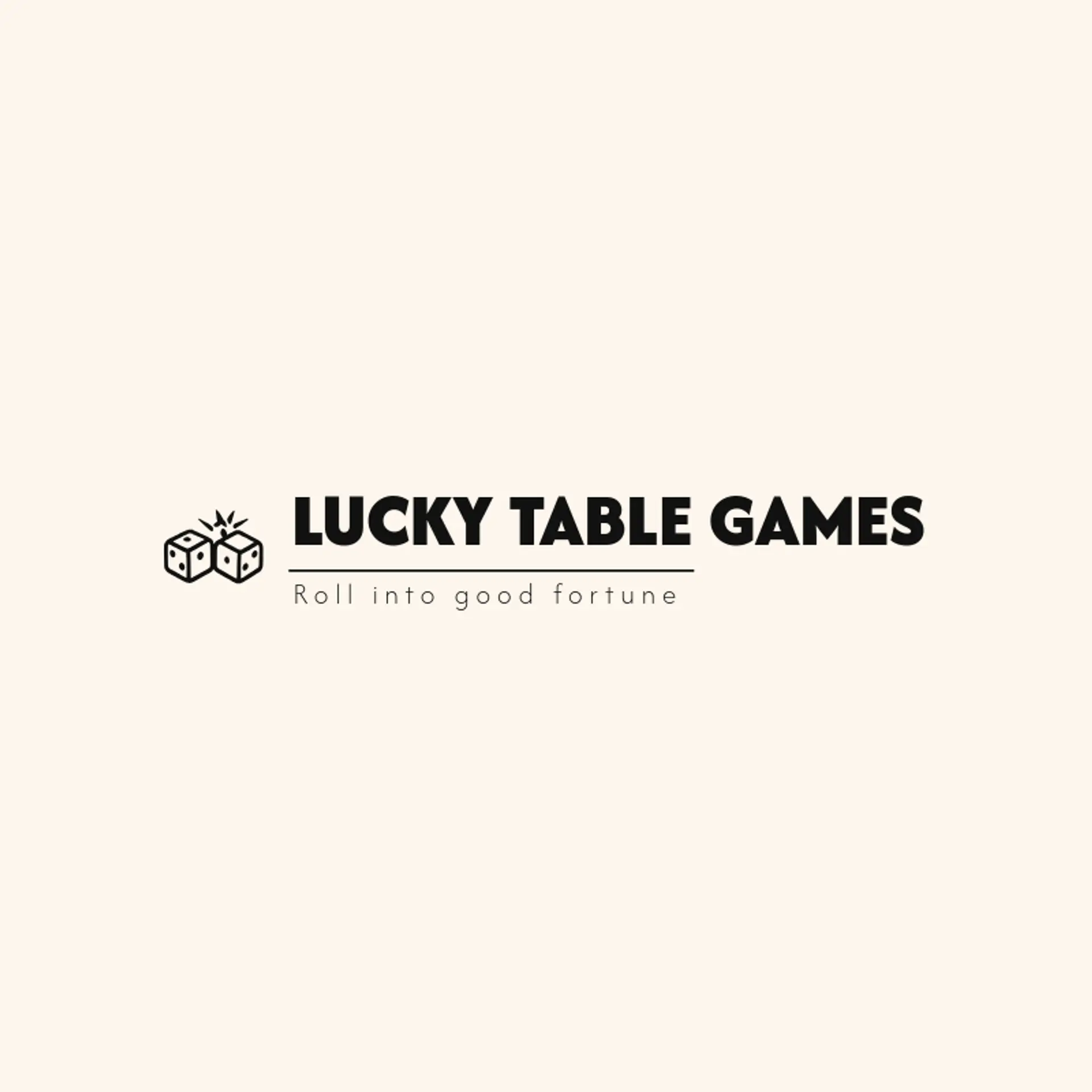 Lucky Table Games logo for casino