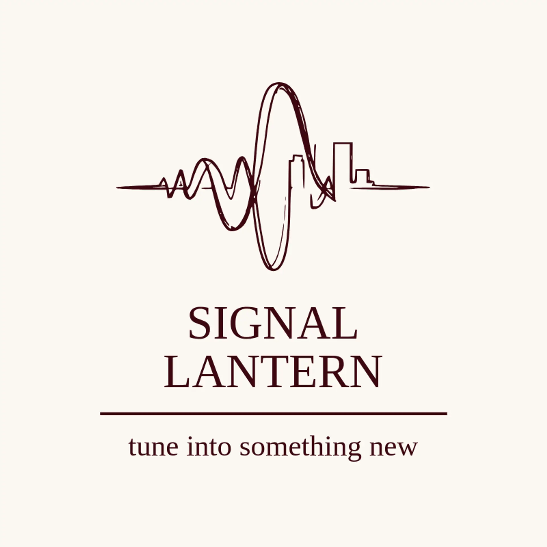Signal Lantern logo for sound wave