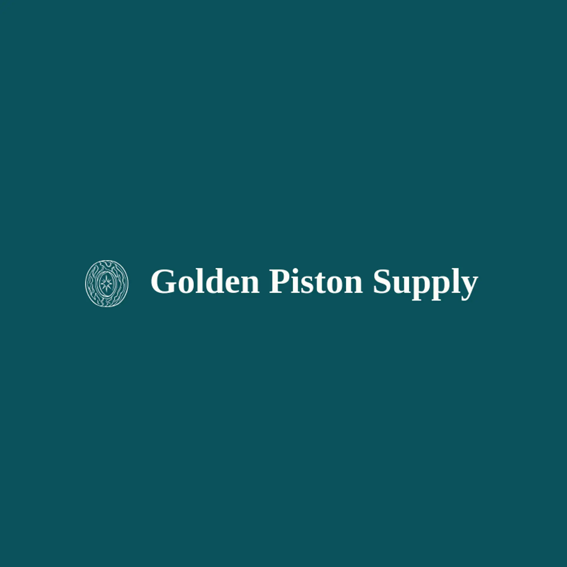 Golden Piston Supply logo for auto parts